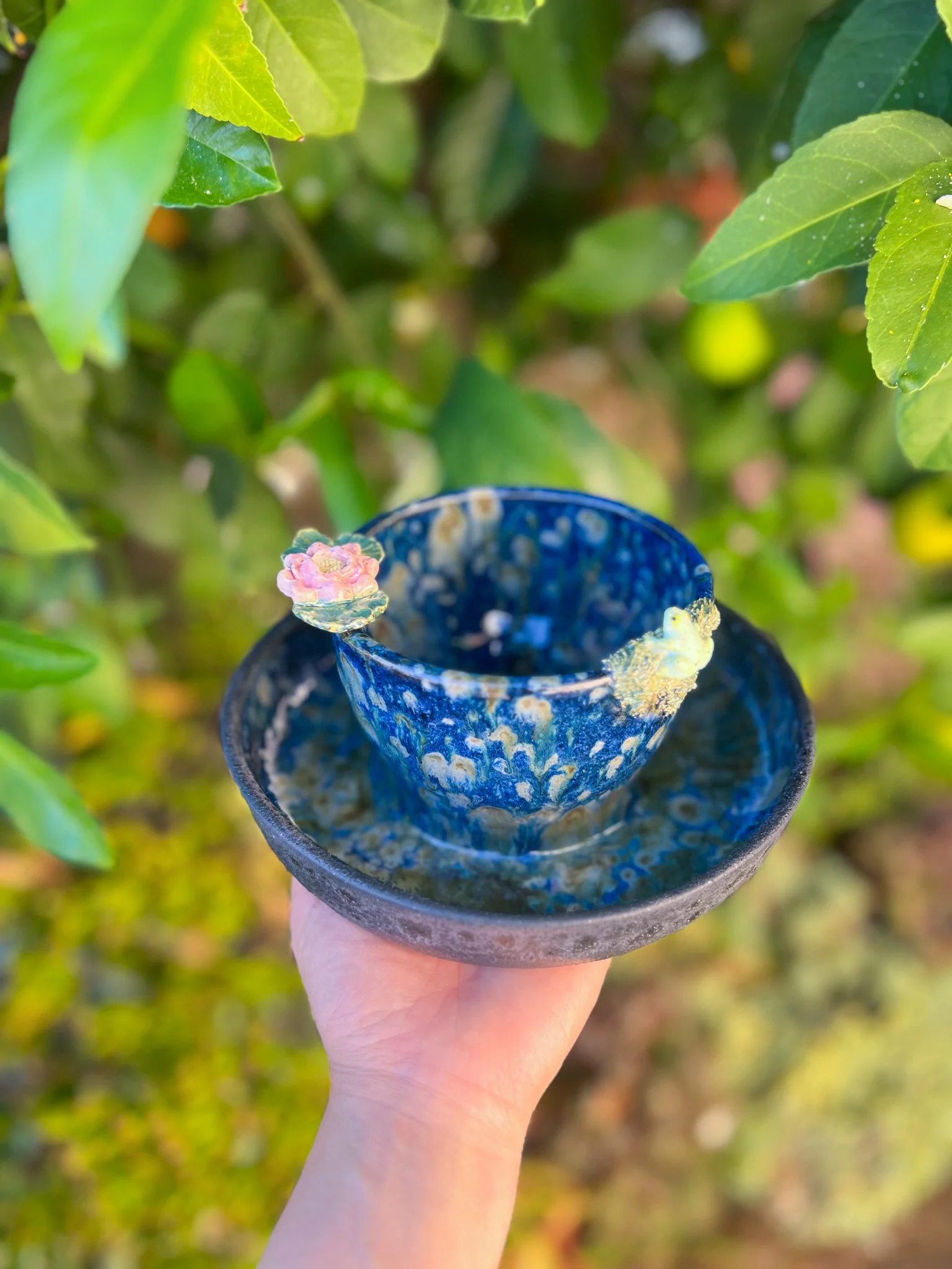 Petrichor D (Round, lotus, frog, lilypad) "discounted"