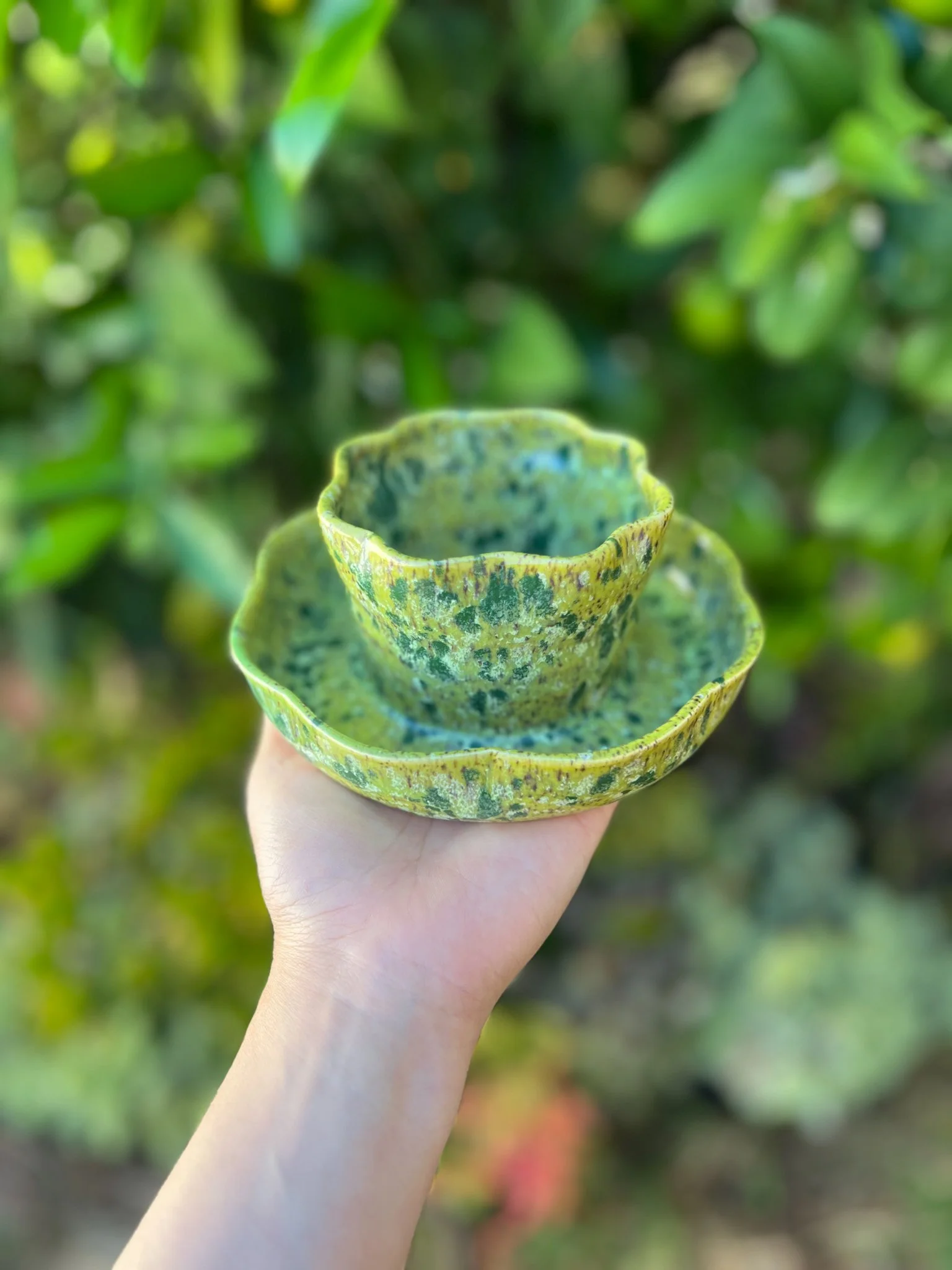 Frog Skin B (8 petal)