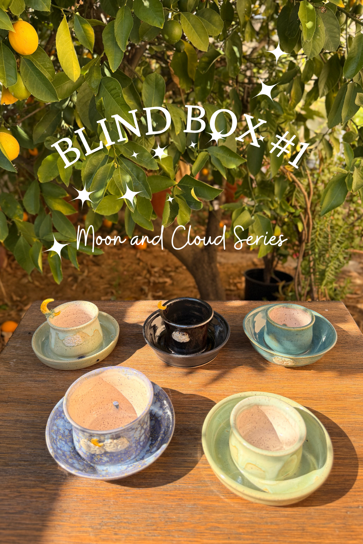 BLIND BOX #1 Moon & Cloud Series
