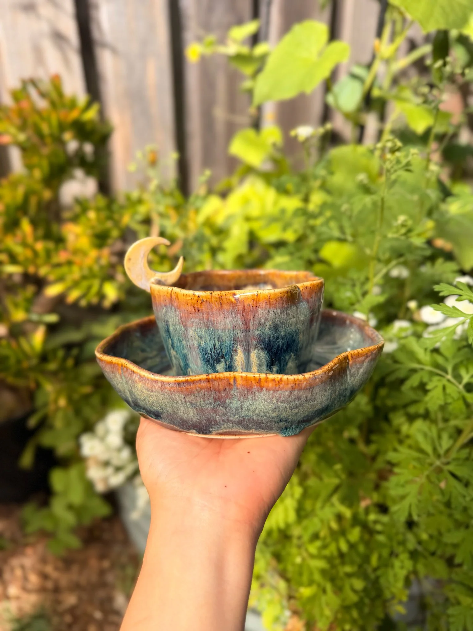Aurora C (8 petal, crescent) "discounted"
