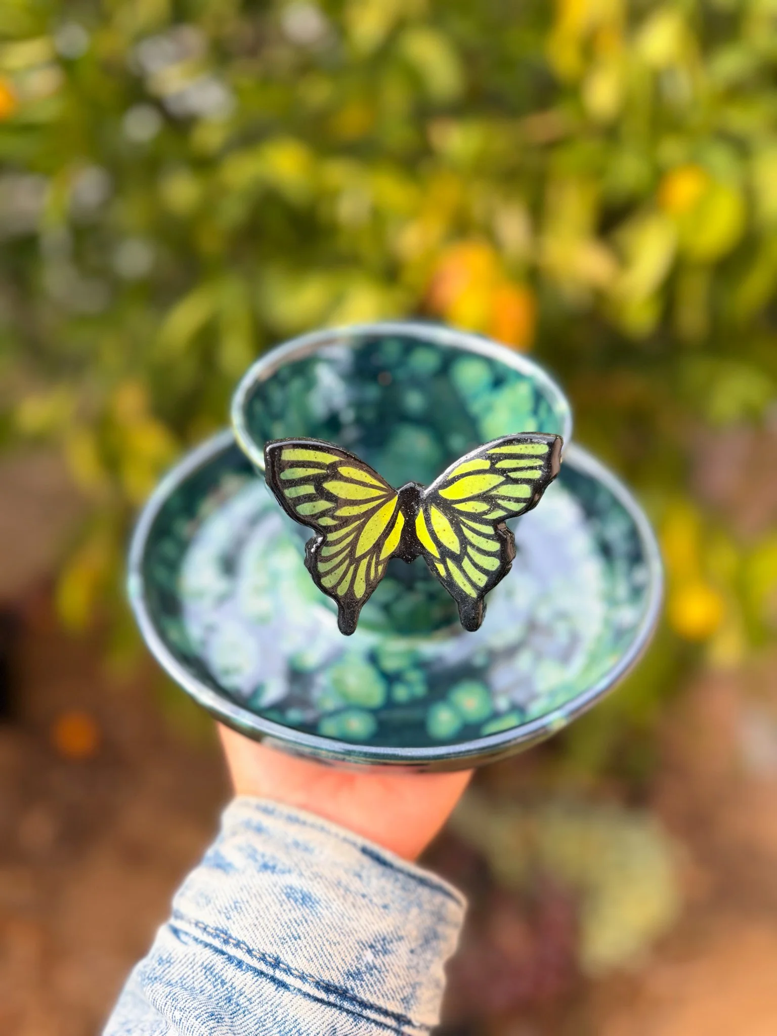 Lily Pad E (round, monarch)