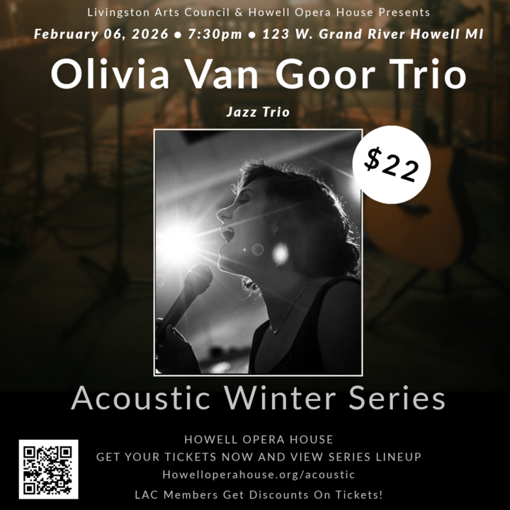 Acoustic Cafe featuring Olivia Van Goor Trio