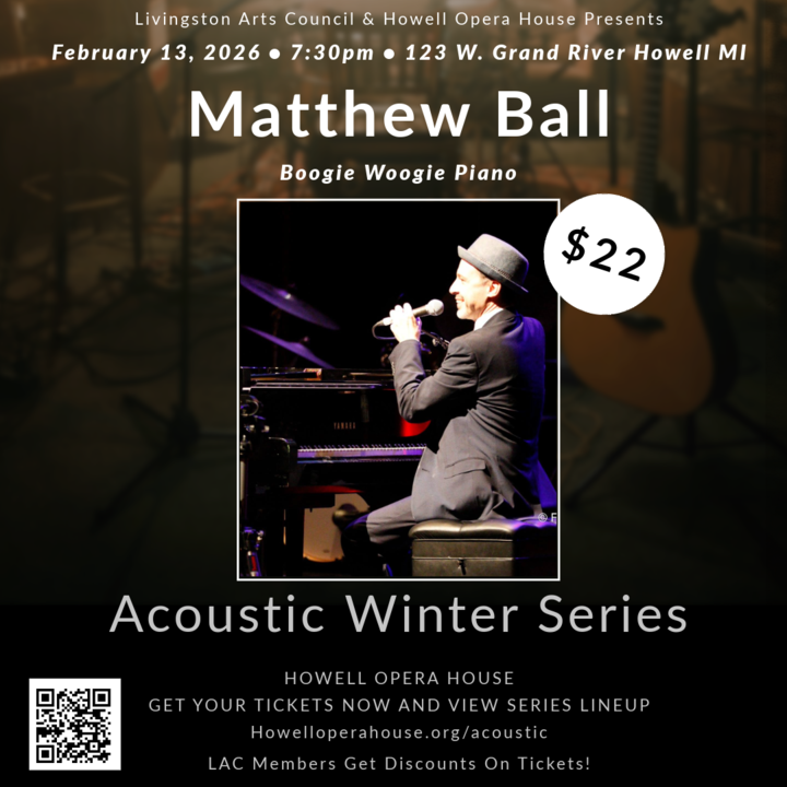 Acoustic Cafe featuring Matthew Ball the Boogie Woogie Piano
