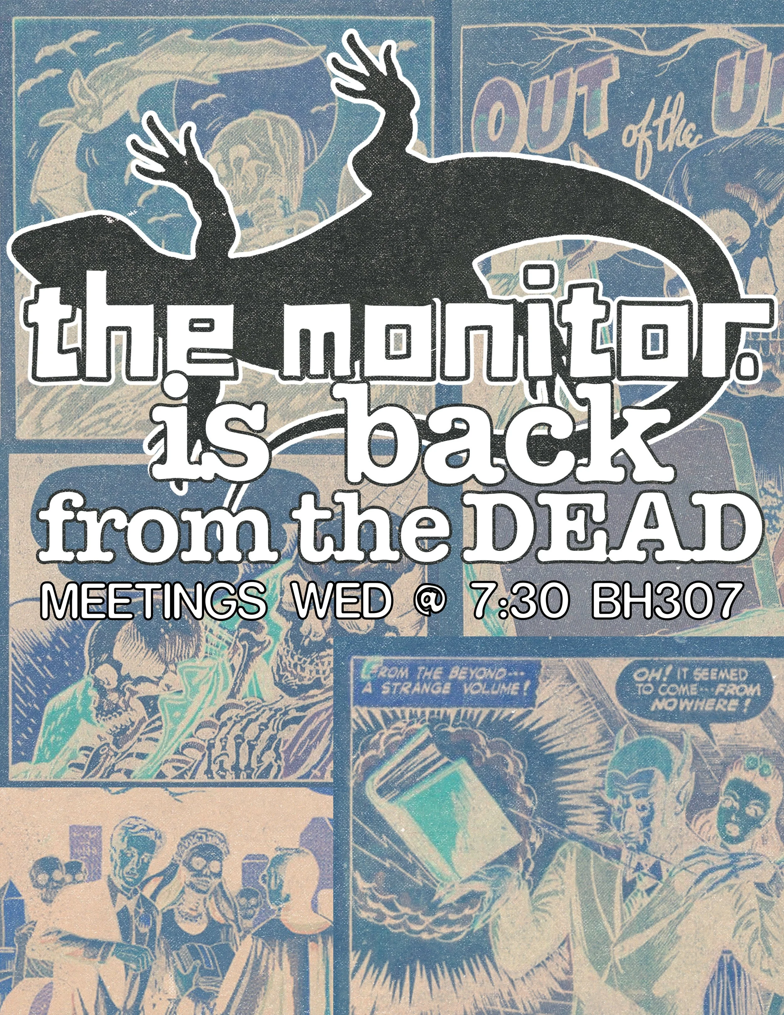 Instagram post to announce the revival of The Monitor.