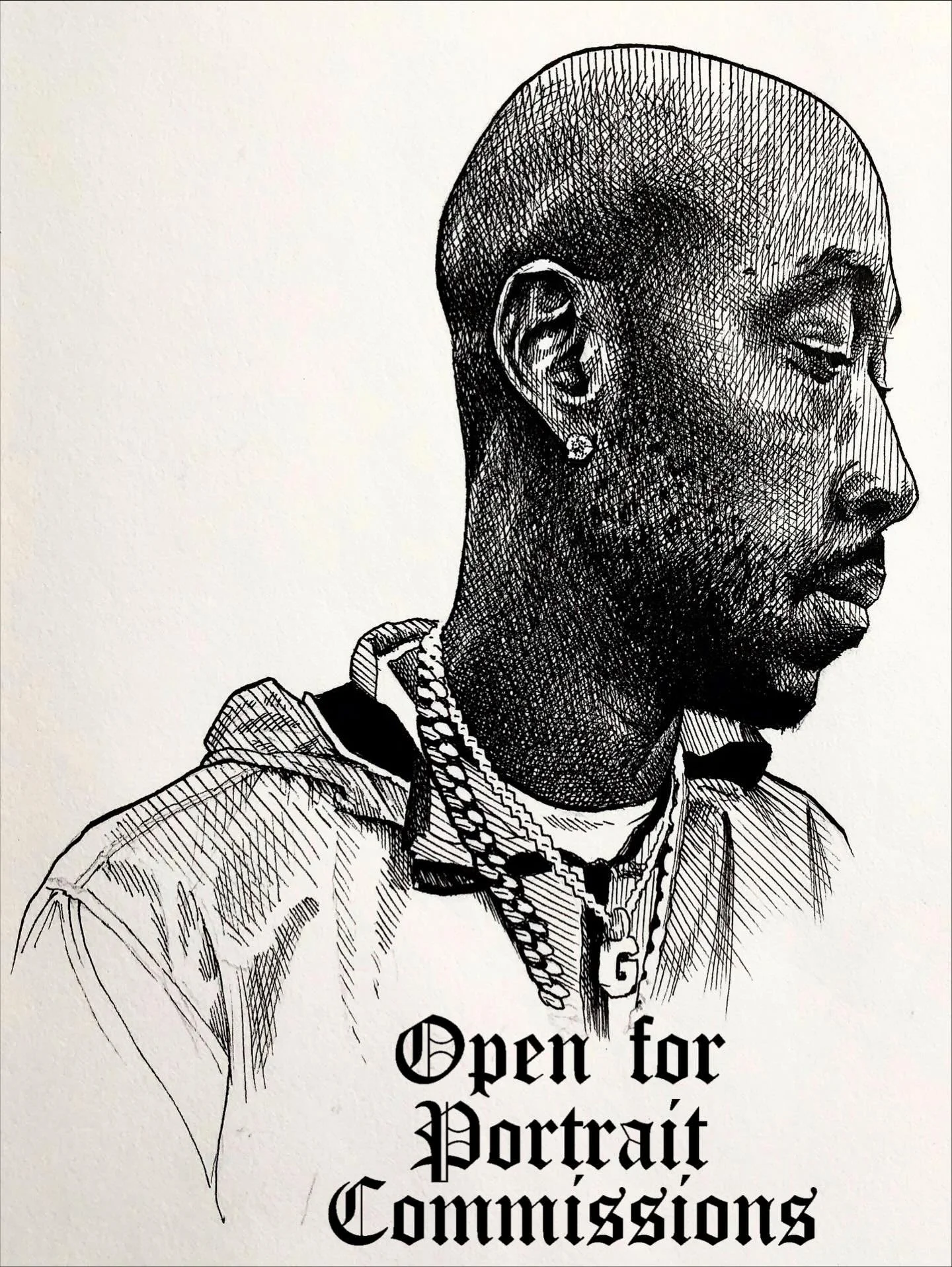 It&rsquo;s that time of year again! Tattooing slows down a bit which means I have time for commissioned portraits. If you&rsquo;d like a gift for a loved one this holiday season just slide right into my DM&rsquo;s and we can get started! 
It can be d