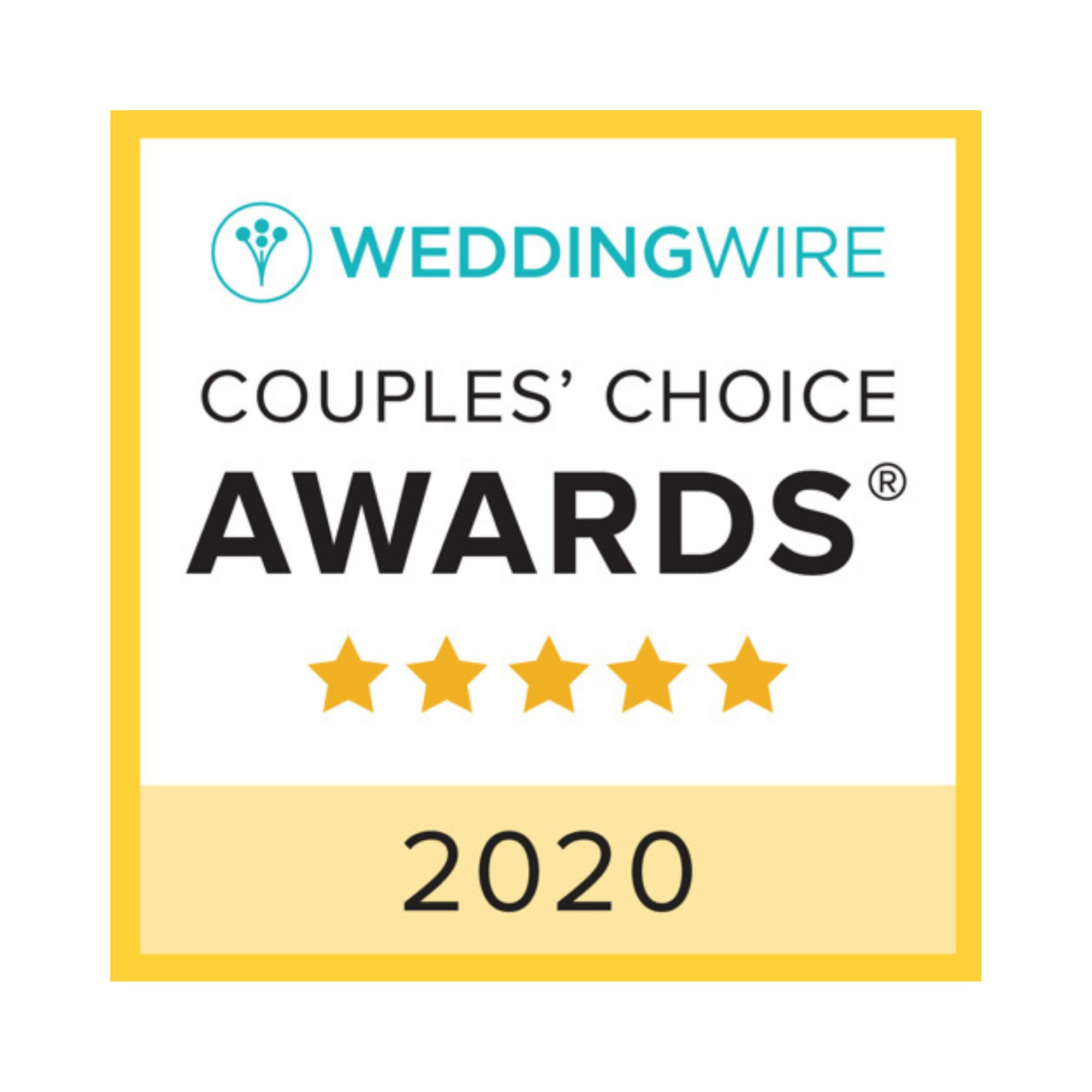 WeddingWire Couple's Choice Award