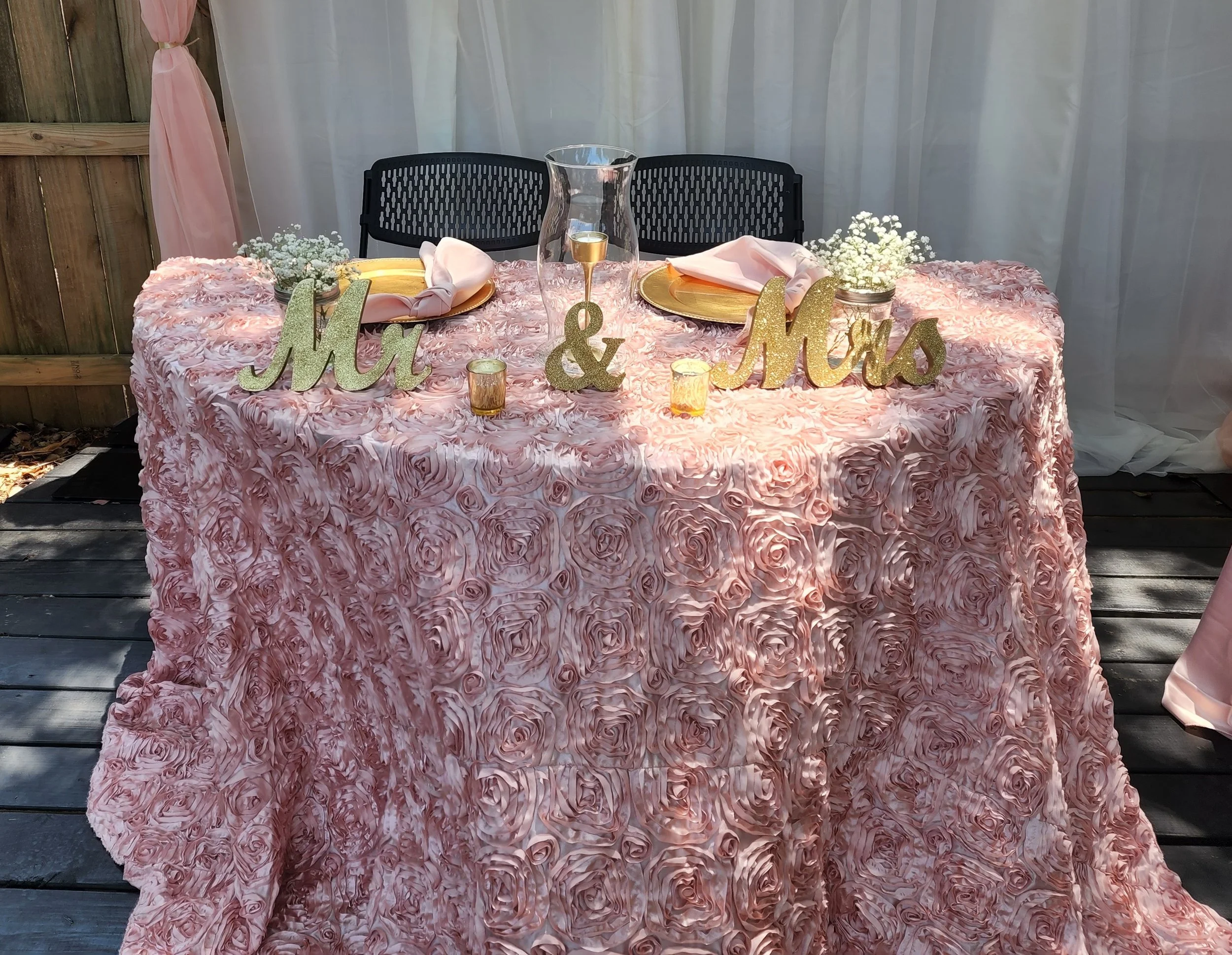 sarasota wedding decor