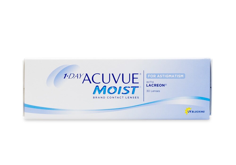 Acuvue 1 Day Moist Astigmatism (30Pk) $70