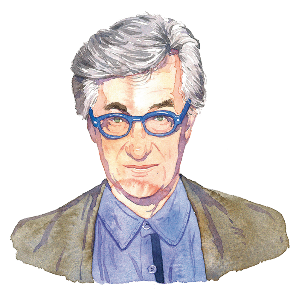 Wim Wenders illustration