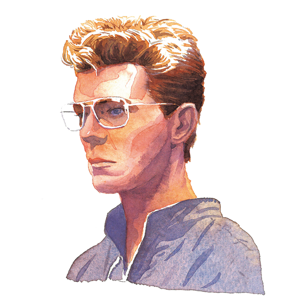 David Bowie illustration