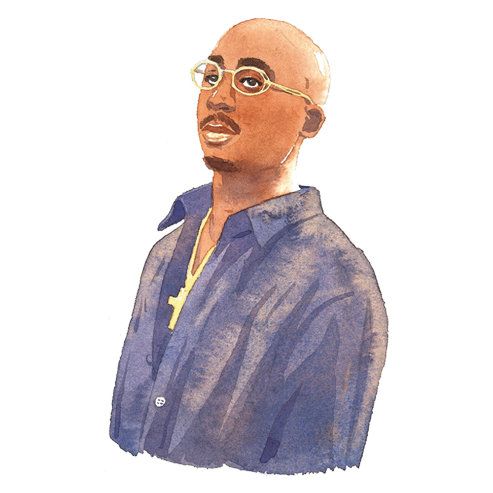 2Pac illustration
