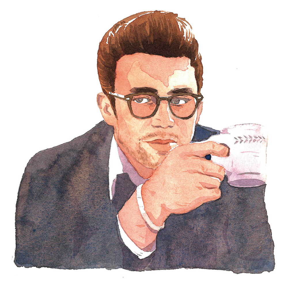 James Dean illustration