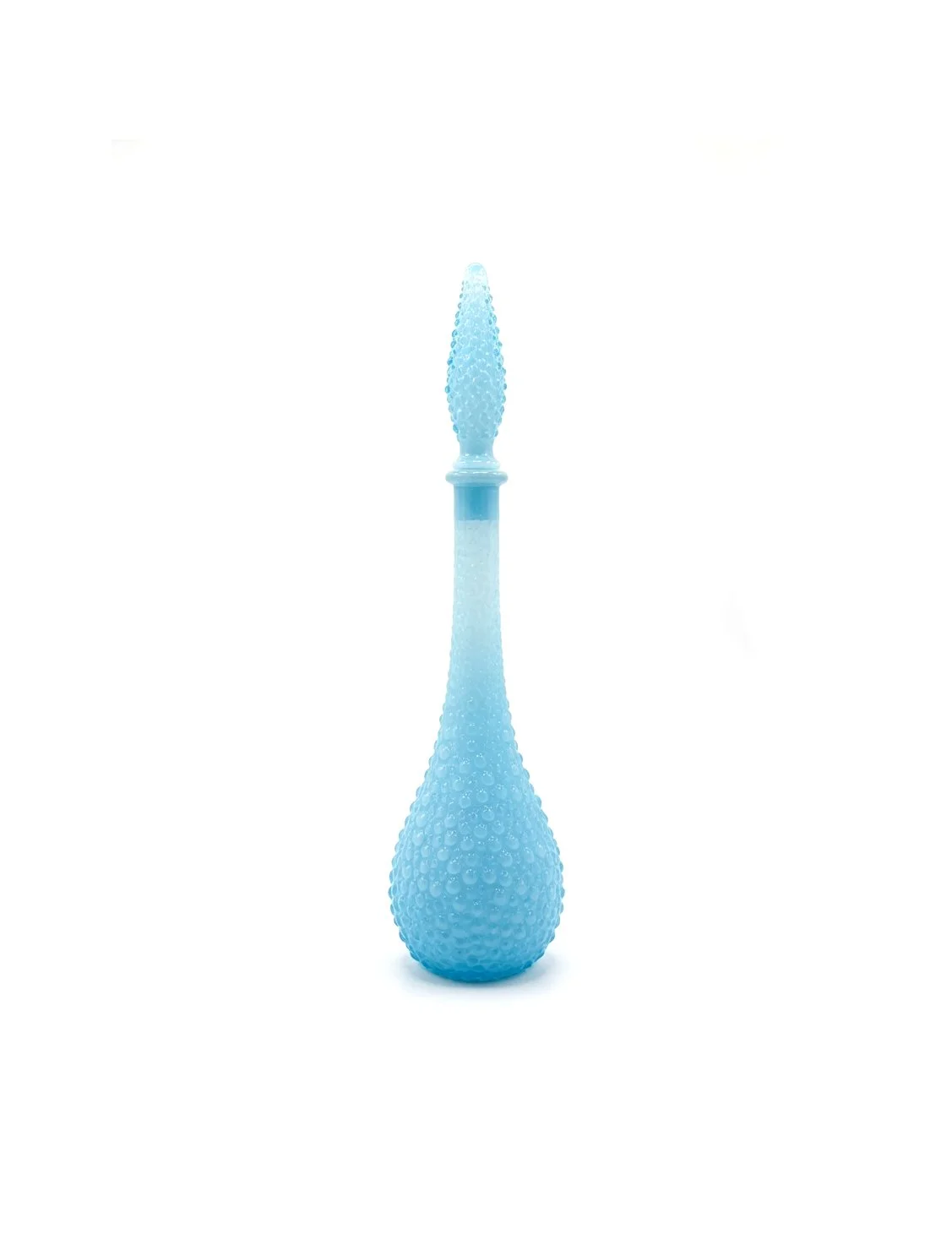Powder Blue Opaline Grande Genie Bottle