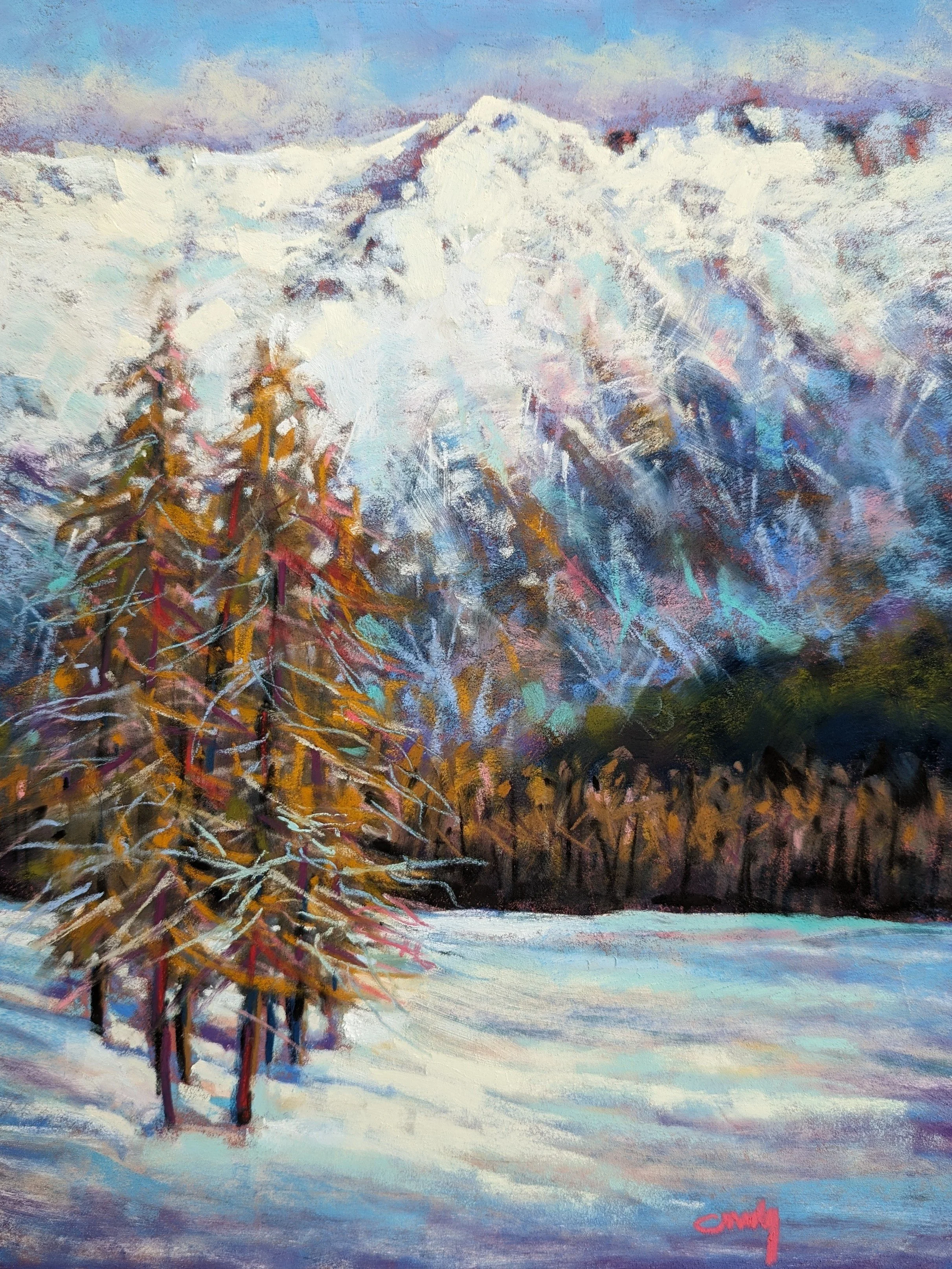 Snow at Sauze d'Olux, Italy