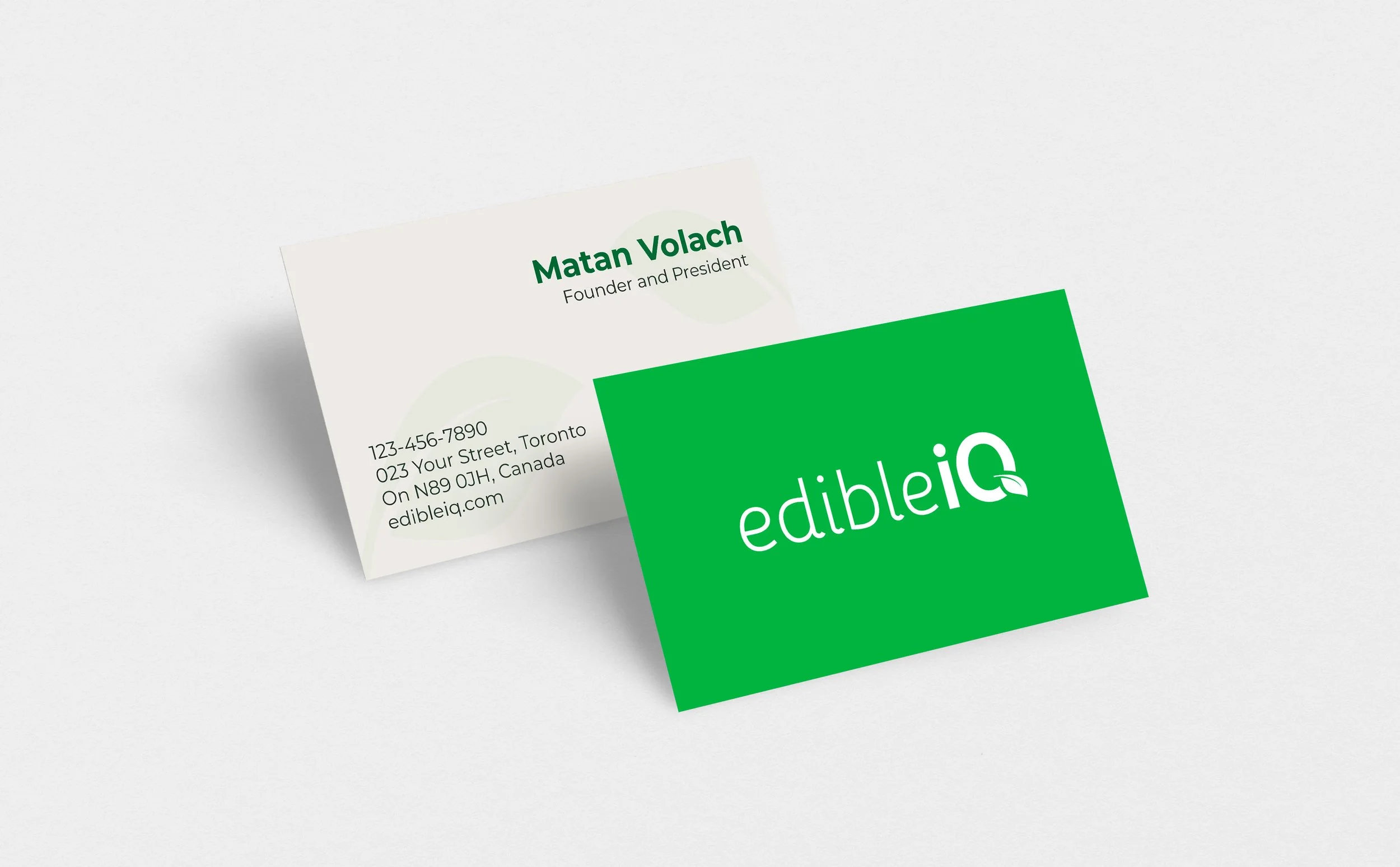 edibleIQ Business Card
