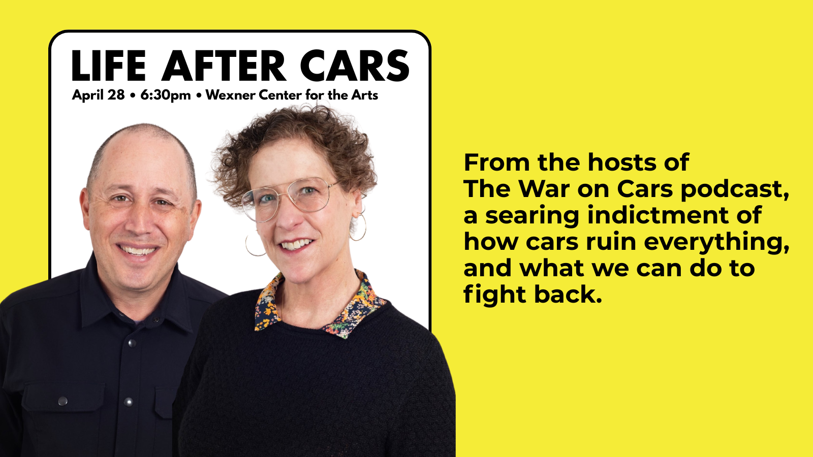 Life After Cars (a War on Cars event)