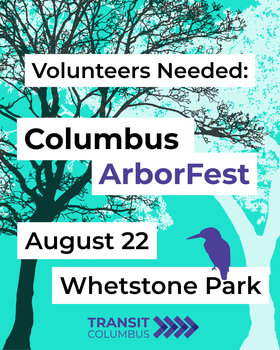 Arborfest Volunteering with Transit Columbus