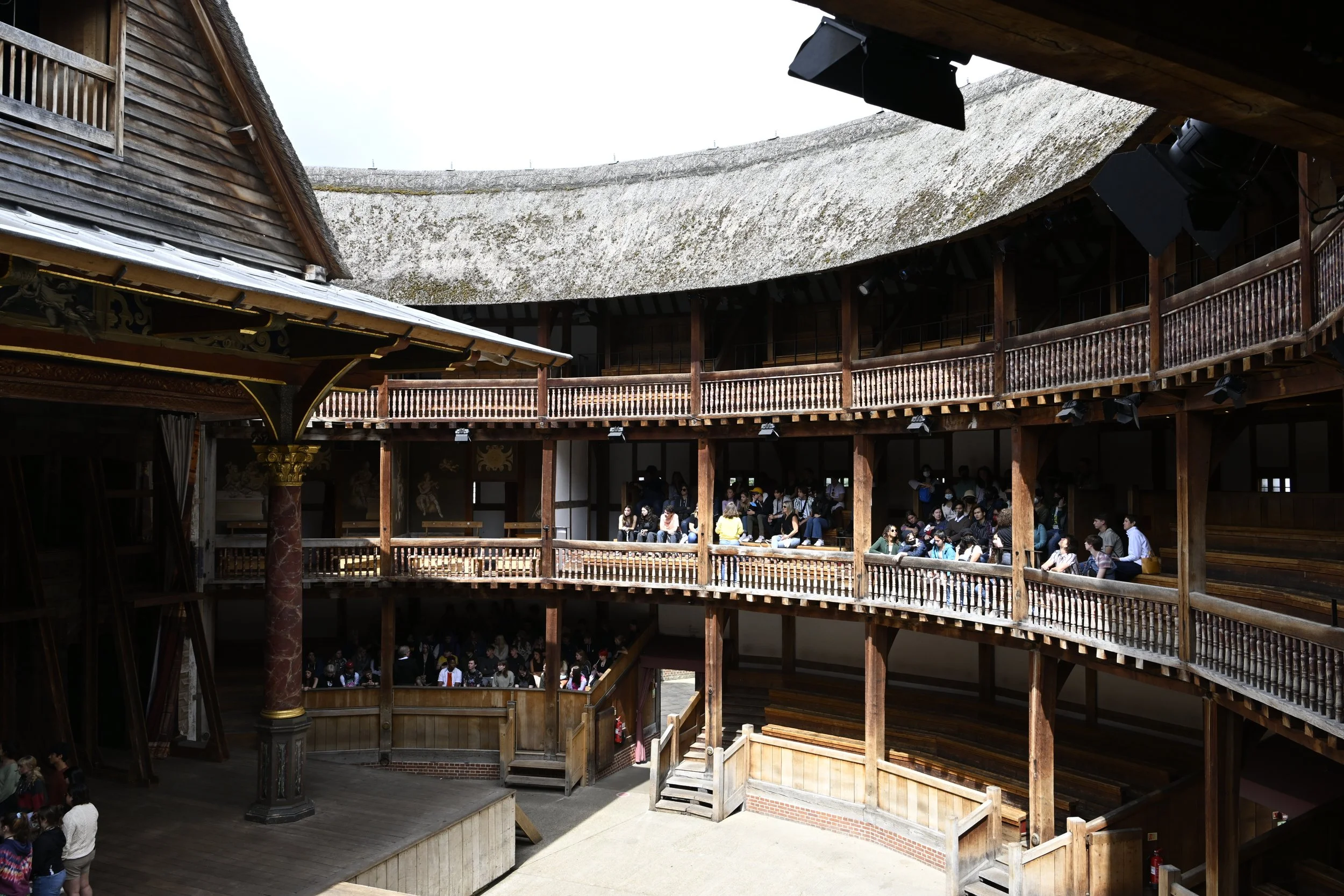 Inside Shakespeare's Globe Theatre