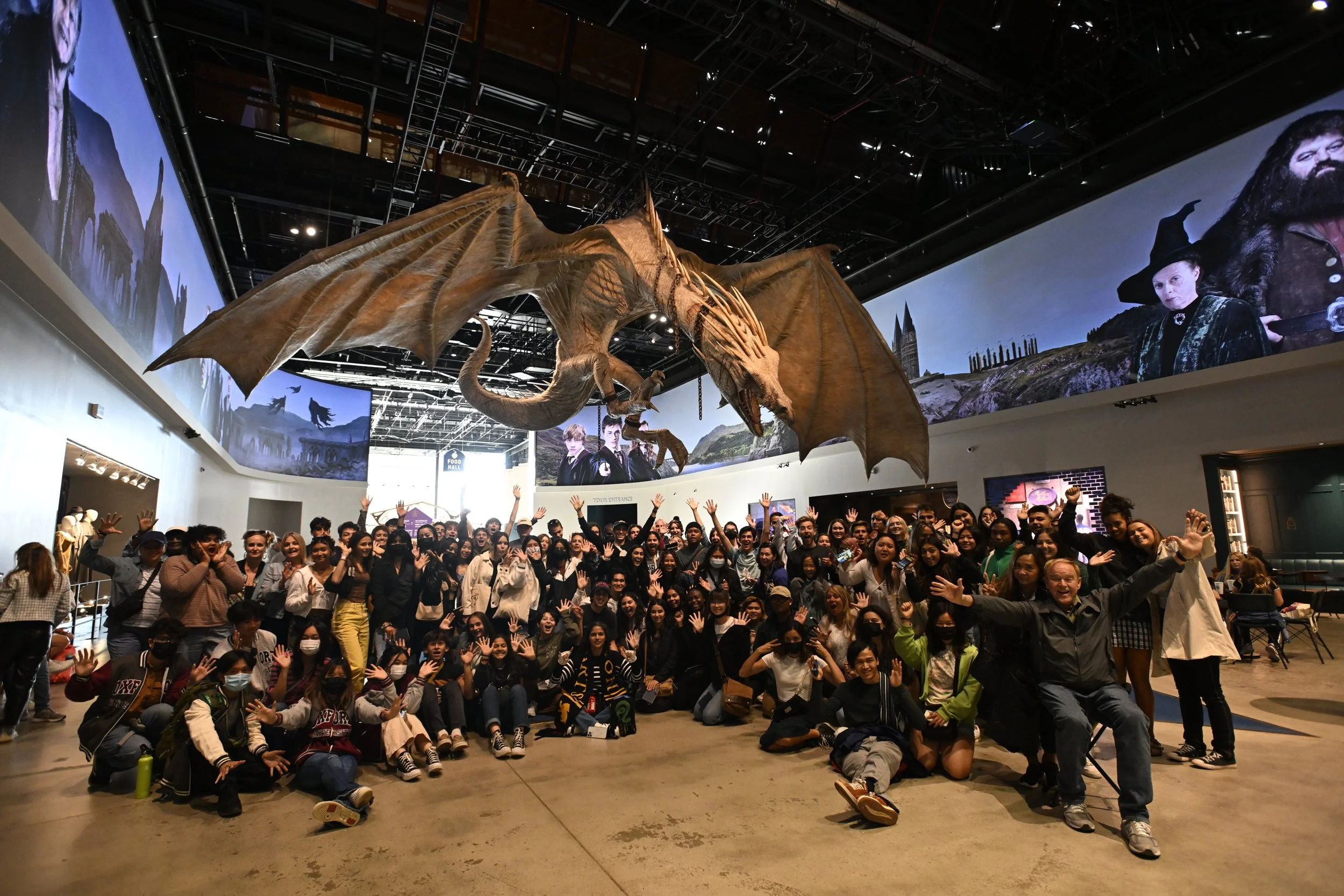 At the Harry Potter Studio Tour