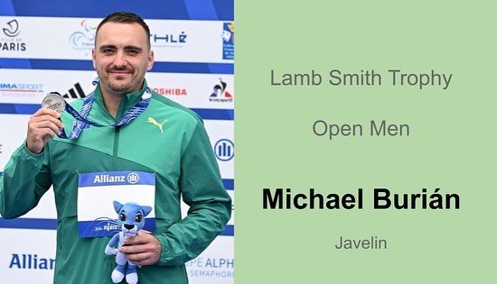 2023/24 Men&rsquo;s Best Performance 🌟

Again, some very tight finishes here from some incredible National and International performances!! Congratulations!

@michal_burian_jav_ - Javelin throw of 65.21m at the World Para Champs in Paris!

@alexande