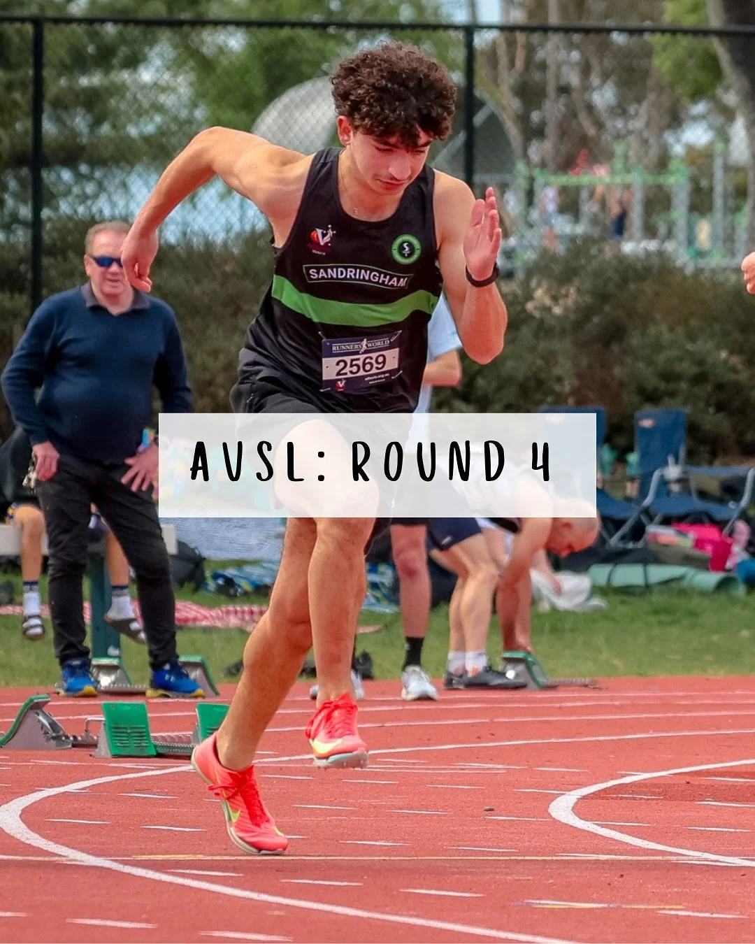 ROUND 4 AVSL: 15th November 2025 

Strong team turnout with 35 athletes competing, mostly at Duncan McKinnon. Sandringham finished 2nd on the Div 3 leader board this week - well done to everyone who made this happen!! 👏 We&rsquo;re out of the relega