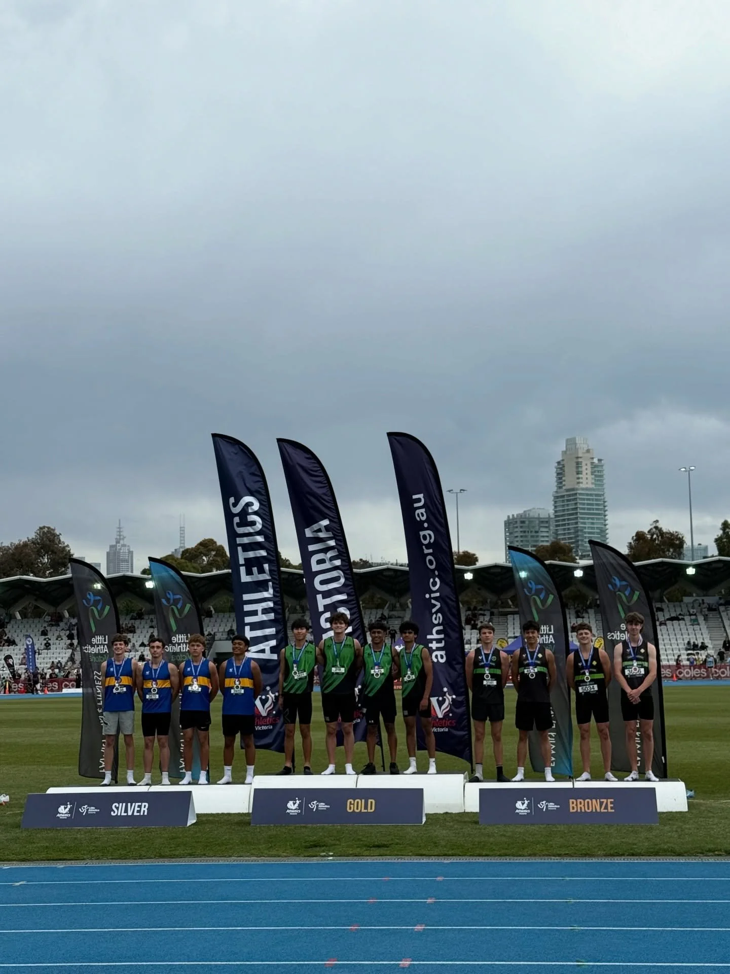 SUPER SATURDAY FOR U18 MEN 4x400🥇 &amp; 4x100🥉

A huge day of racing with multiple heats and finals - both teams locked in and delivered 🔒 with the 4x400m team running out of their skin to take Gold in the final 100m of the race! Congrats to the S