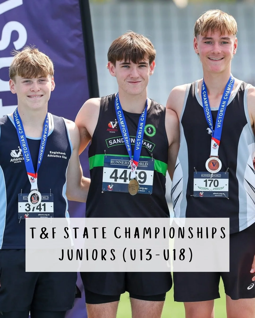🌟 Junior State Championships Recap! 🌟

Congratulations to all our athletes who competed at Lakeside over Weekend 1 of the State Champs! There were a plethora of PBs and club records to celebrate 👏 

Tijana Kravic won gold in her 1st throw for the 