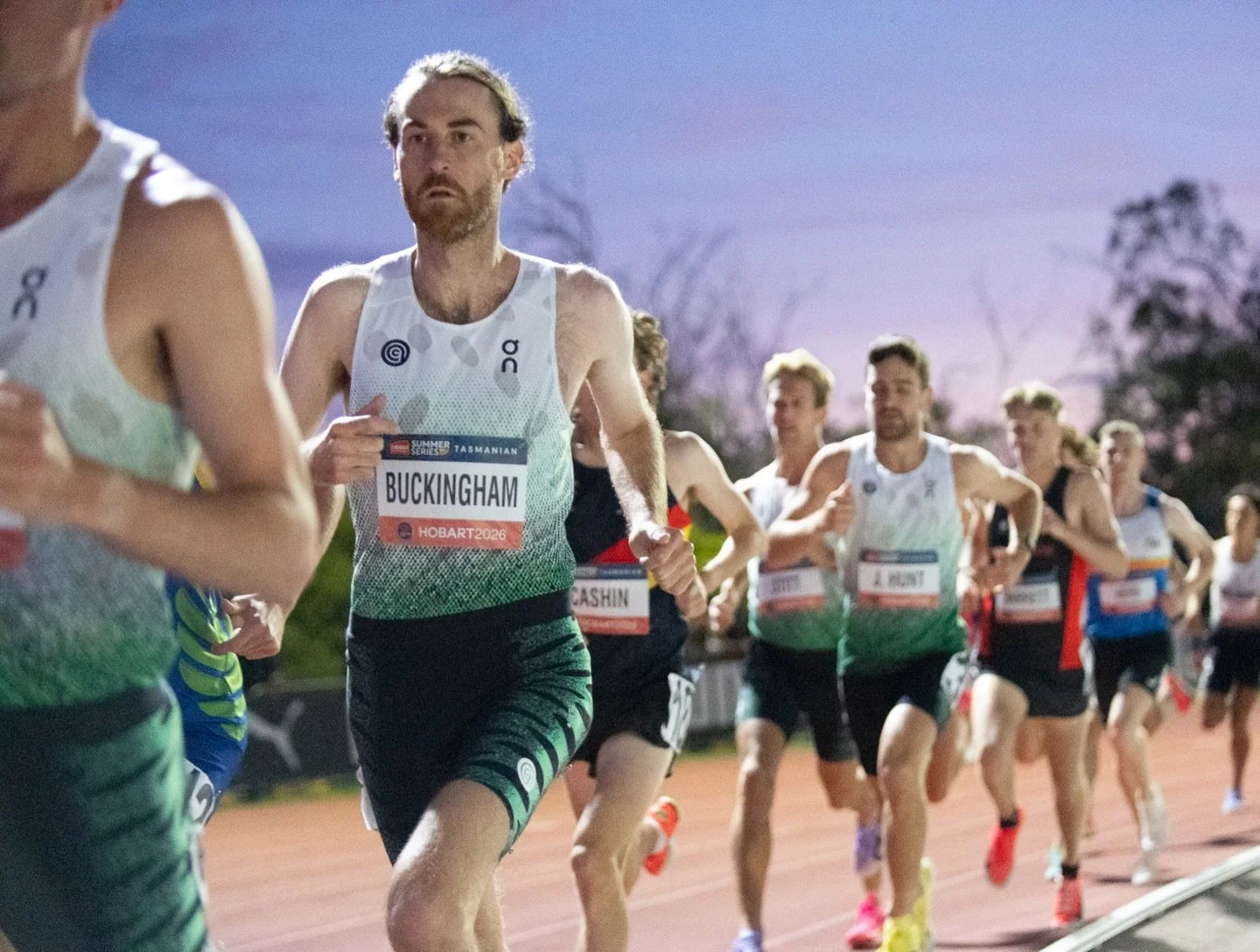 ✨Hobart Track Classic✨

The Sandy throwers had a great outing in Hobart on Saturday night 💚 well done team! 

In a huge field, Ben Buckingham broke his own 3000m club record, previously 7:56.35 from March 2025! Congratulations Ben 👏👏

1st Aidan Ha