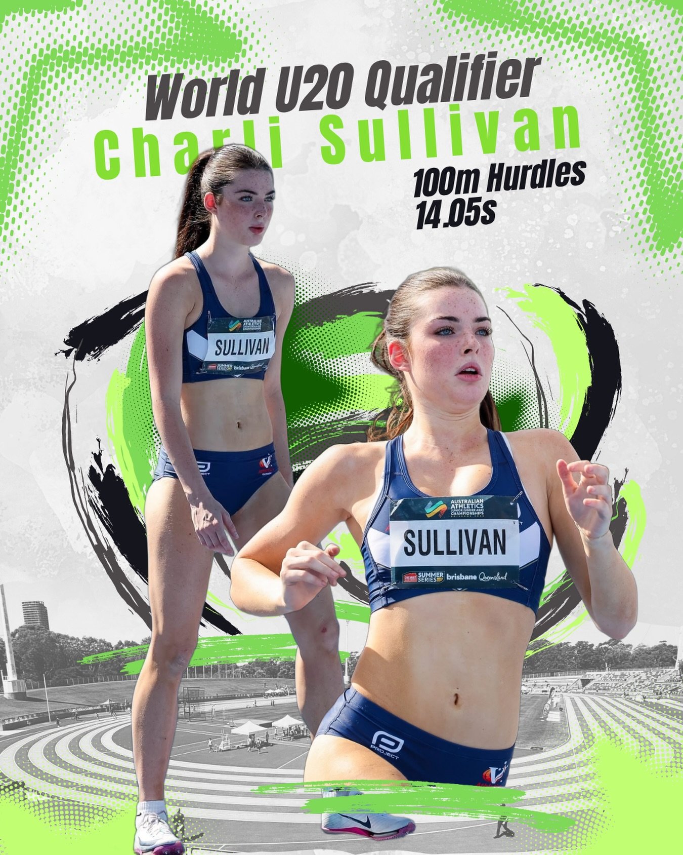 Charli Sullivan has had a breakout season, not only running PBs but securing 5x World Junior Qualifiers in the 100m Hurdles!!

Charli walks away from the 2025/26 season with some milestone PBs in the sprints &amp; hurdles:
⚡️sub-11s 100m PB - 11.85s 