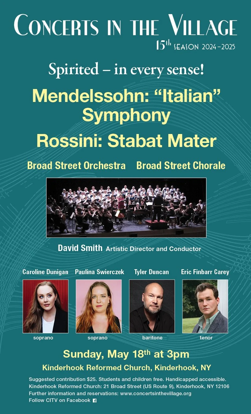 Concerts in The Village: Rossini's Stabat Mater 