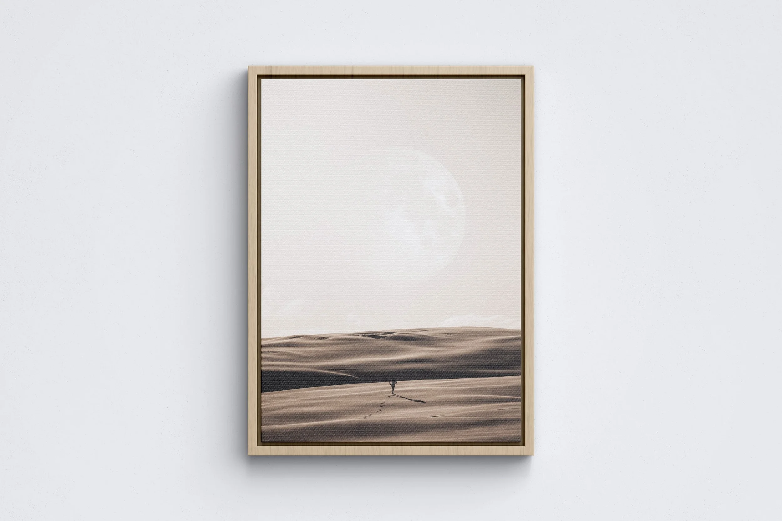 Dream Chaser Framed Canvas Raw Oak.jpg