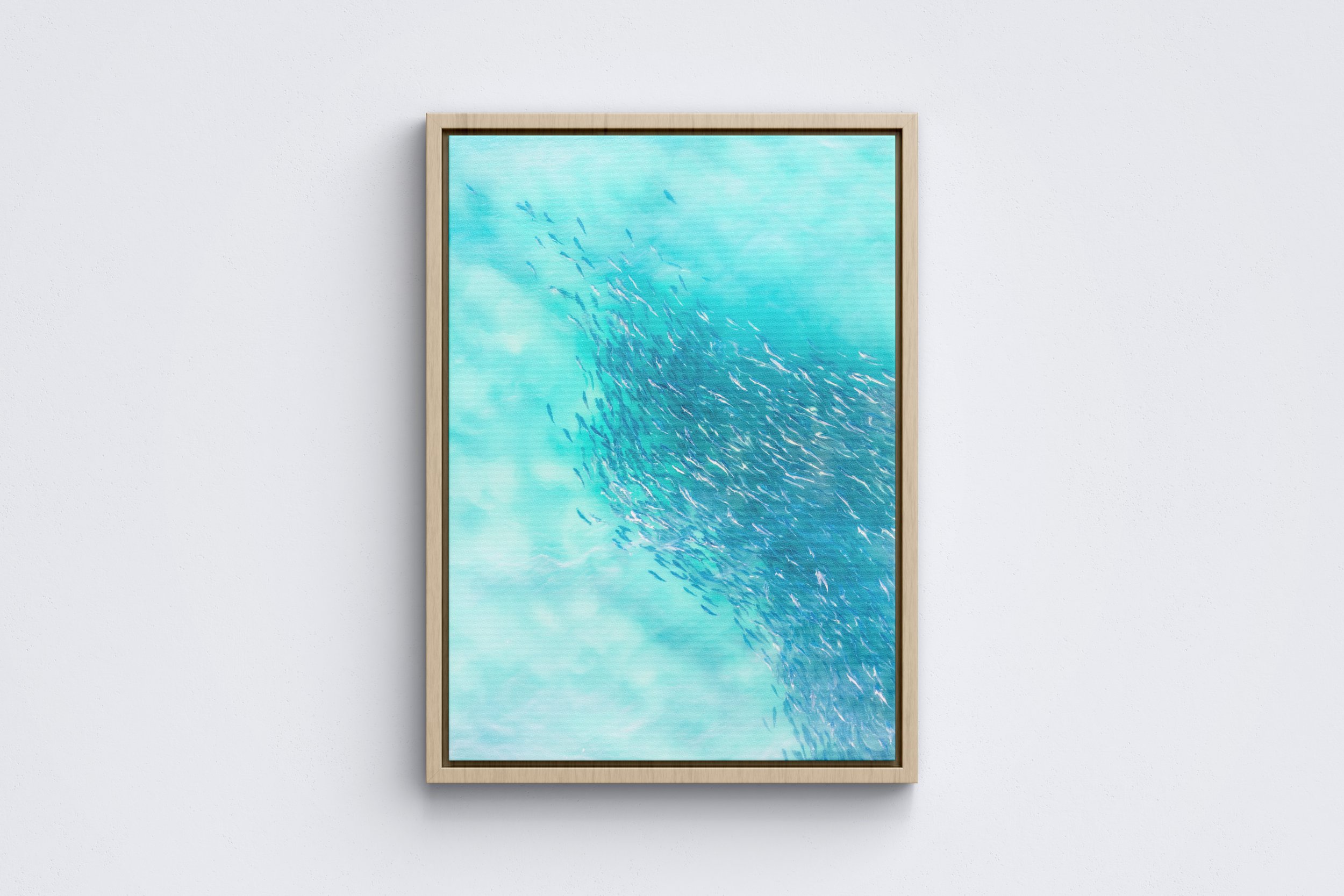 Follow the Leader Framed Canvas Raw Oak.jpg