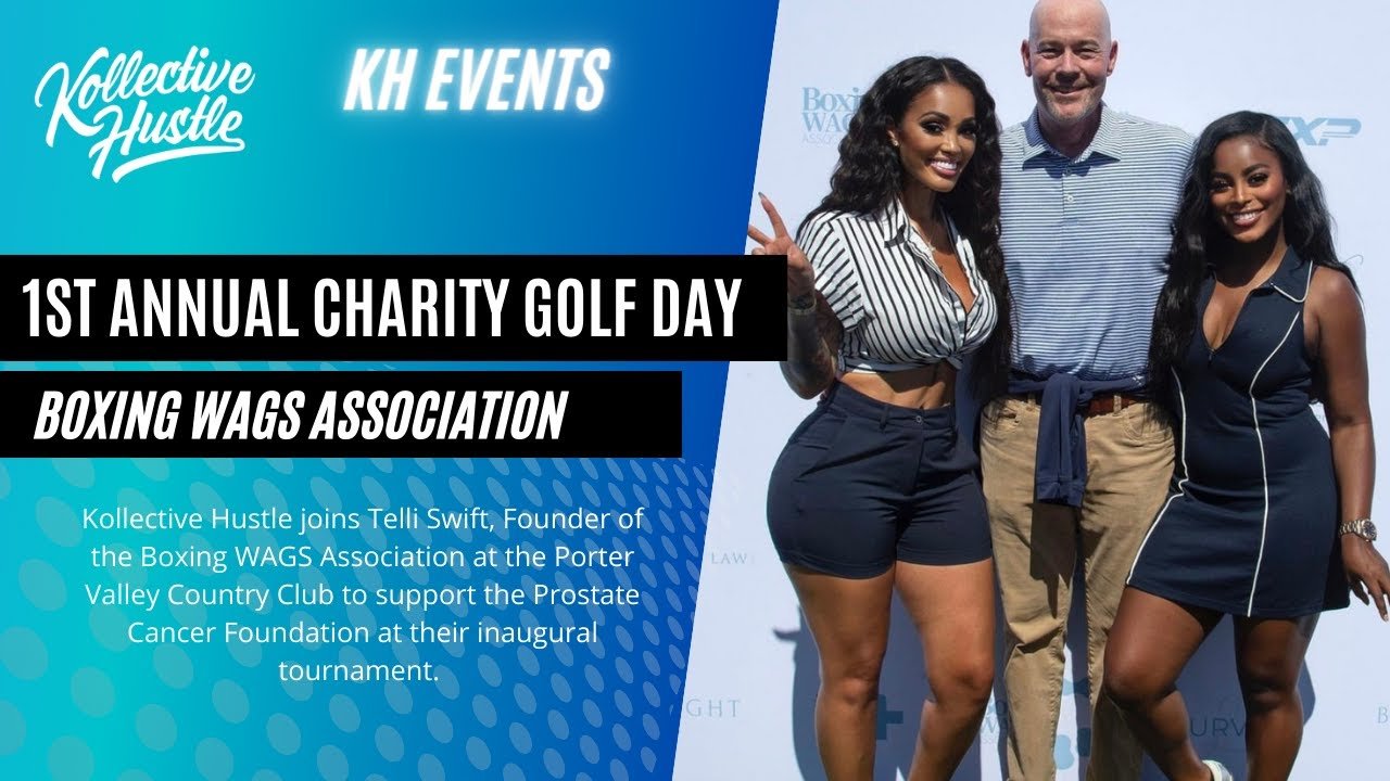 Boxing Wags Inaugural Charity Golf Tournament at Porter Valley Country Club