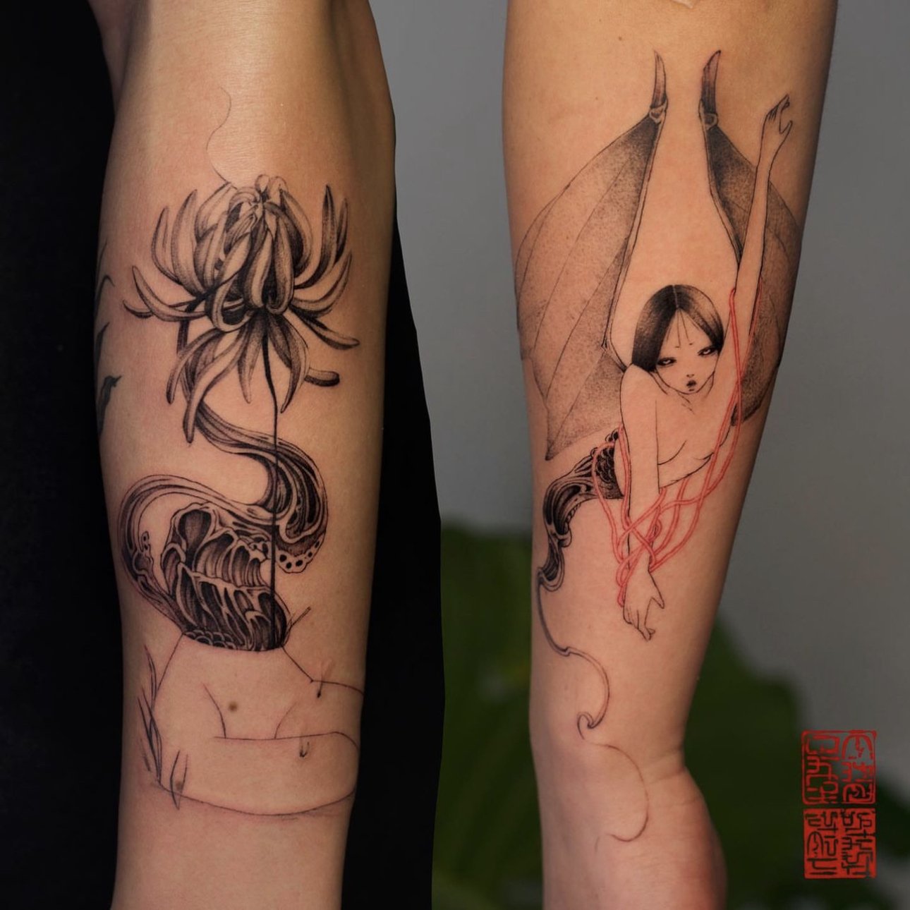 Finished koi sleeve done  Flaming Dragon Tattoo Tacoma WA  rirezumi