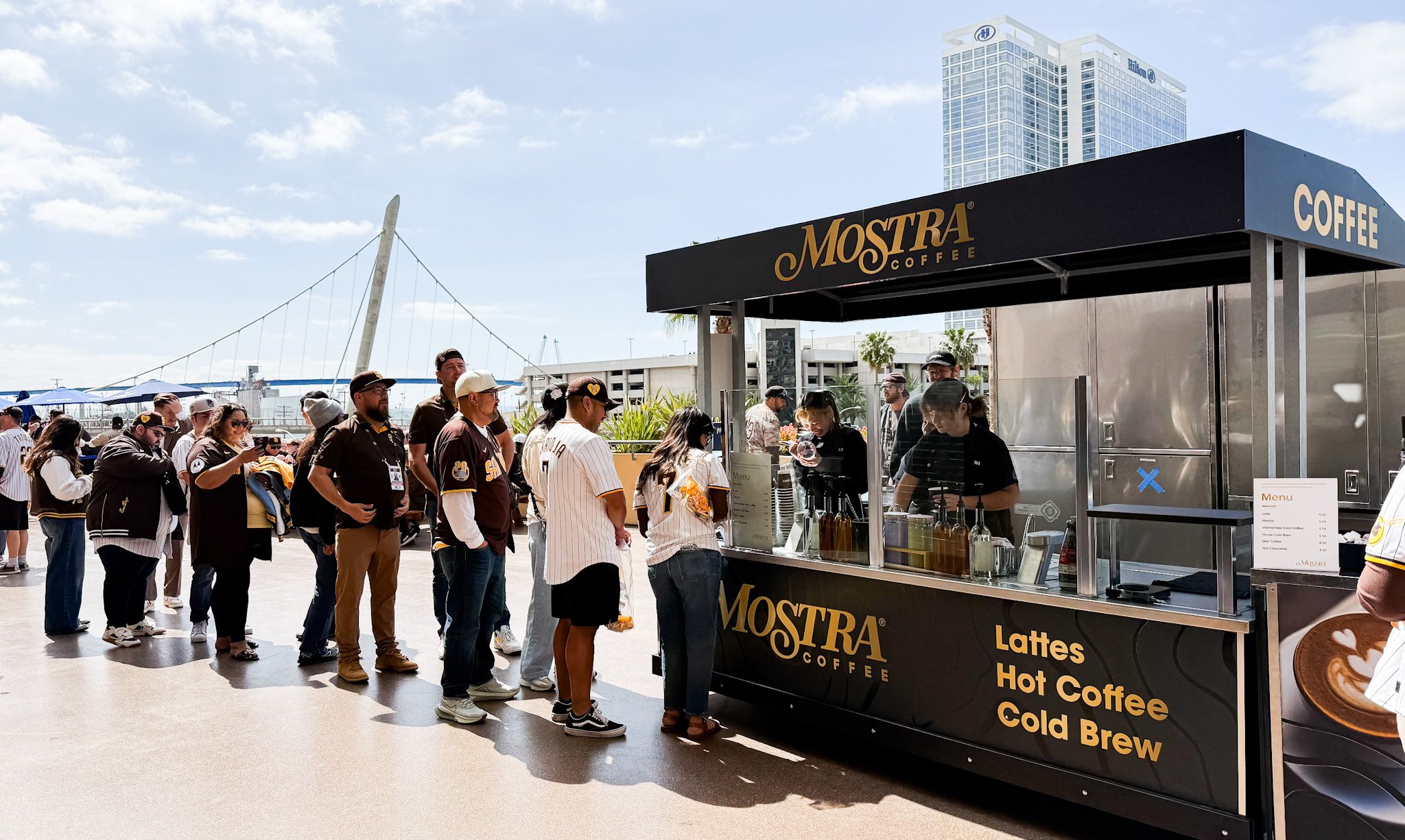 Filipina-Owned Mostra Coffee Hits a Home Run as the Official Coffee Partner of the San Diego Padres
