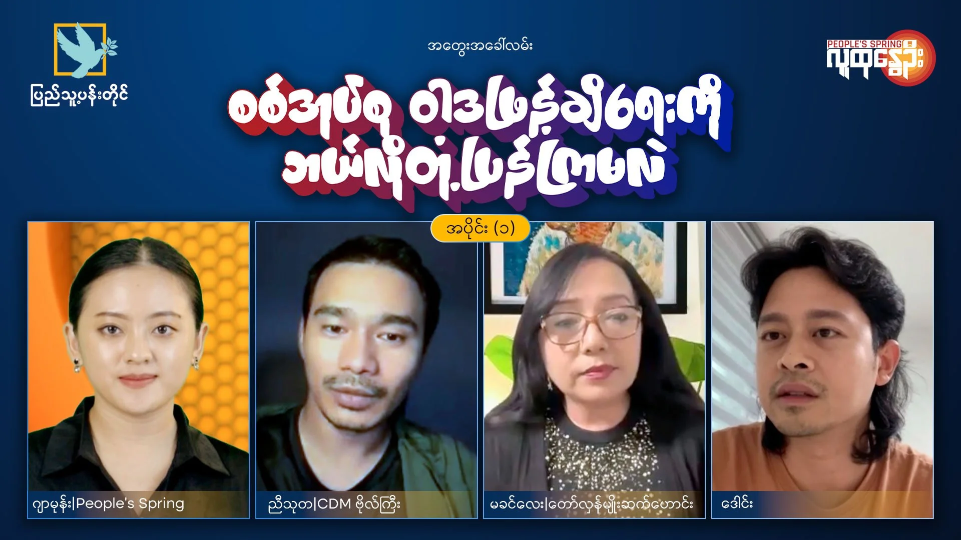 Cutting Through the Noise: November Talks Expose Junta Propaganda and Illegitimate Election