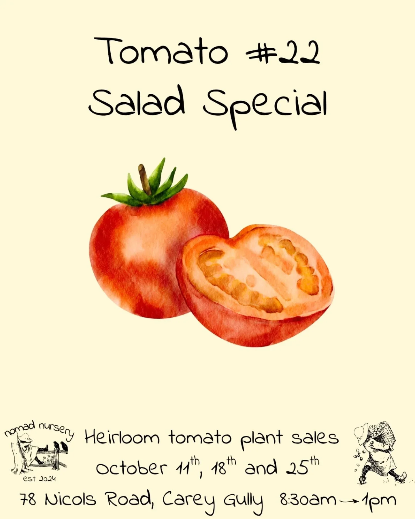 Tomato #22 Salad special

It's always nice when they name a tomato appropriately as to what it is best used for.

Say hello to Salad Special, a nice medium sized somewhat later season tomato.  Still ready to harvest in 80 days but has a longer fruiti