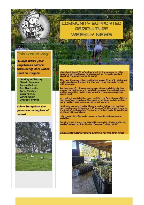 14th September Newsletter