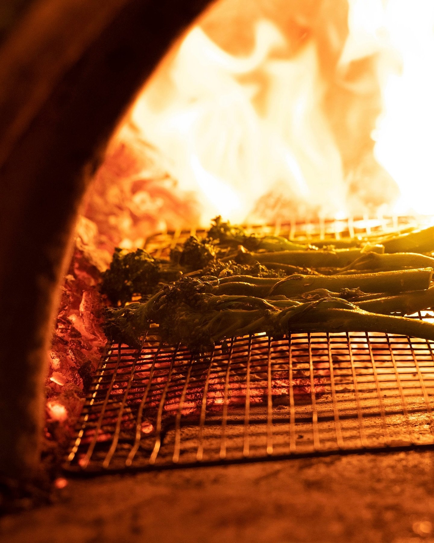 Grilled Greens.