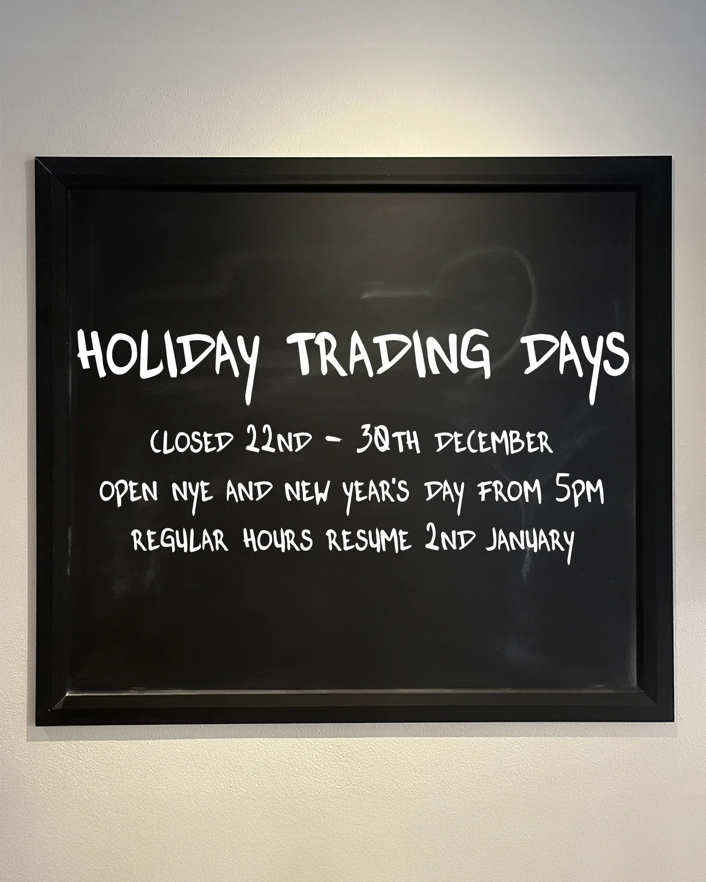 Hello Westwood Community! We are taking a break over Christmas and will be closed from the 22nd to 30th of December. We&rsquo;re back open for NYE and New Year&rsquo;s Day from 5pm with our regular hours resuming on the 2nd of Jan!

22nd to 30th Dece