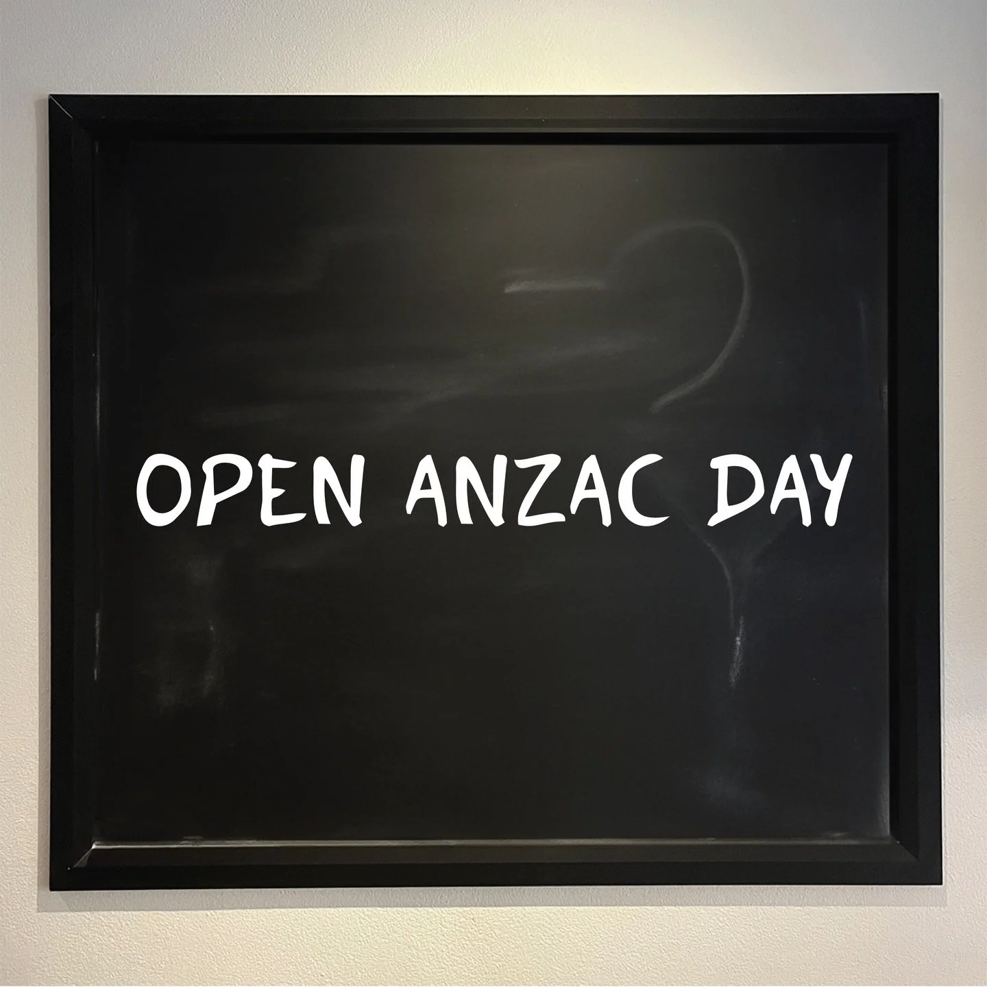 We are open all weekend!