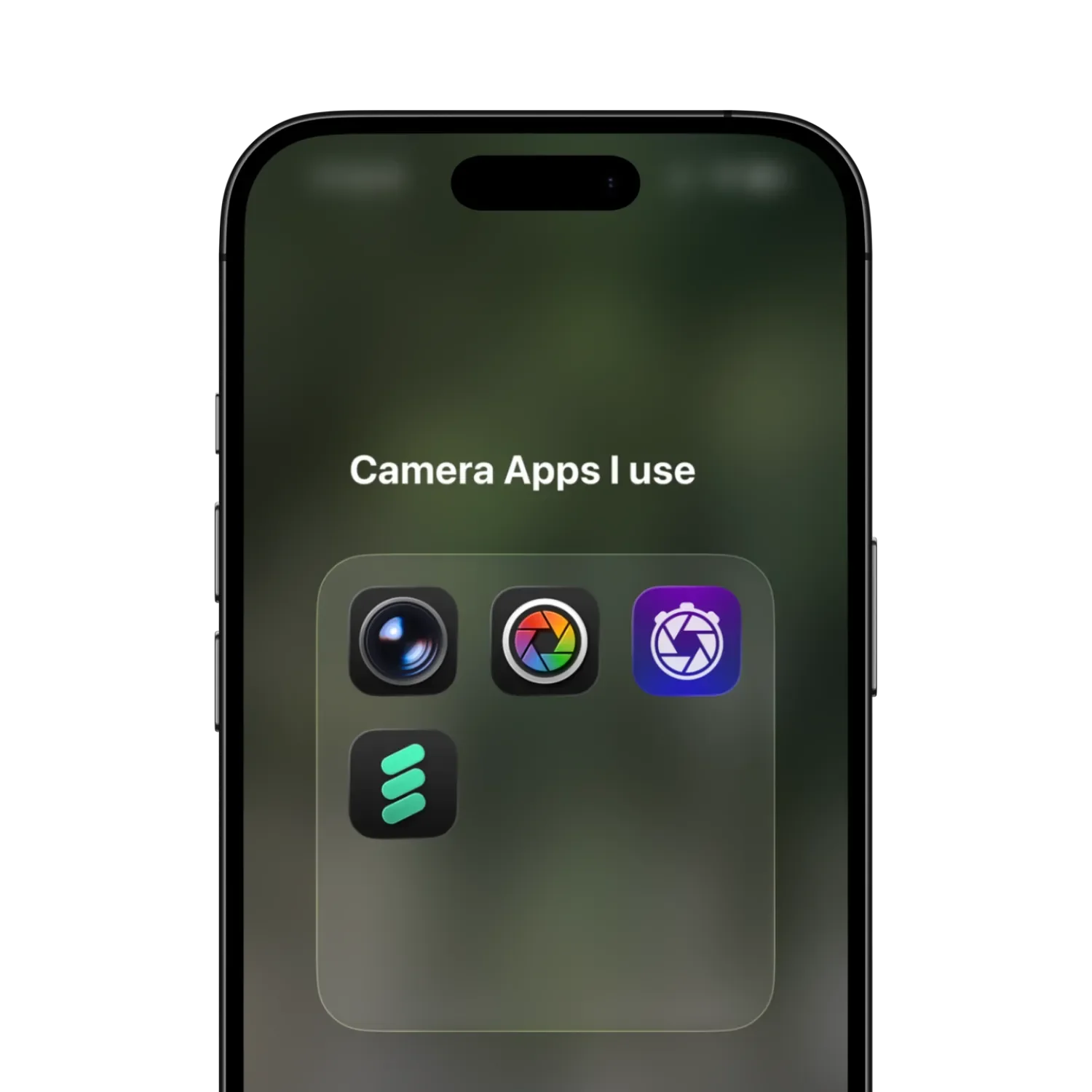 The best camera apps for iPhone that I use myself (2026 Edition)
