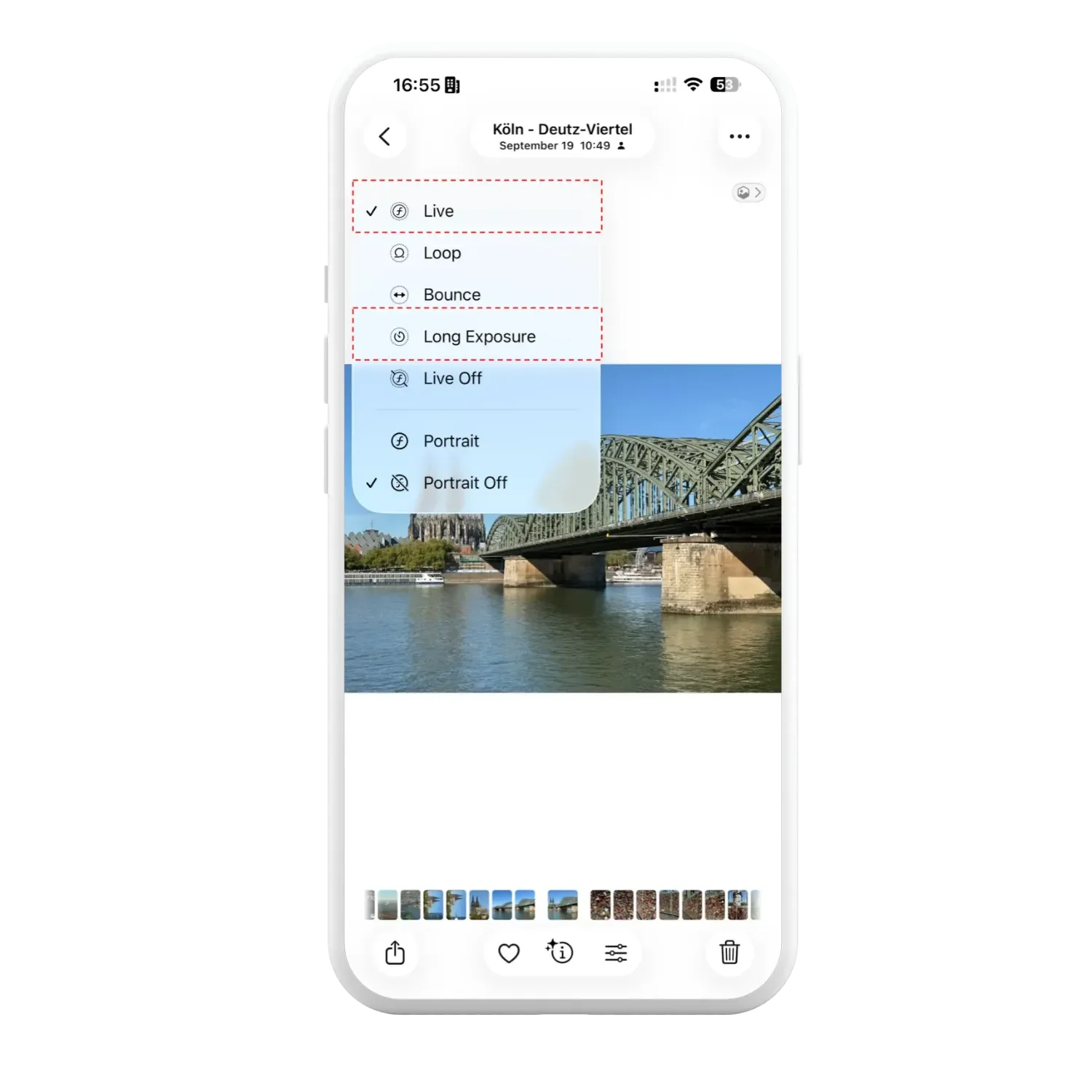 How to convert a Live Photo to a long exposure (updated for iOS 26)