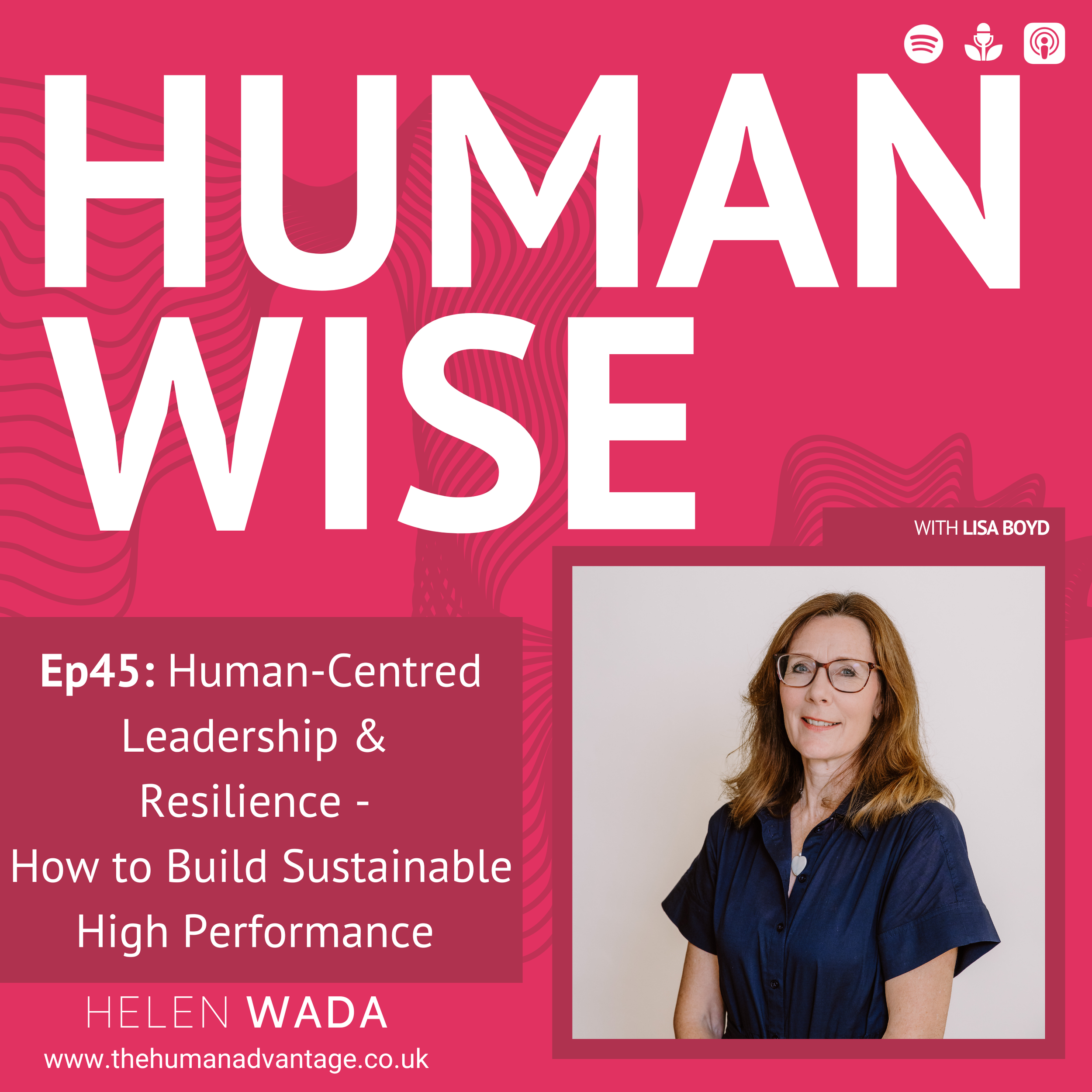 Ep45: Human-Centred Leadership & Resilience - How to Build Sustainable High Performance with Lisa Boyd