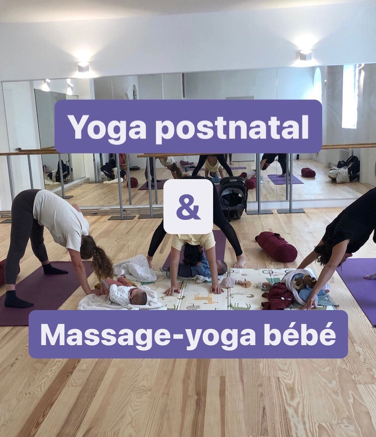 YOGA POSTNATAL &amp; MASSAGE B&Eacute;B&Eacute; 

👶 Cet atelier est ouvert &agrave; toutes les mamans qui souhaitent se remettre en mouvement en douceur tout en gardant leur b&eacute;b&eacute; pr&egrave;s d&rsquo;elle. 

🍀 Vous pouvez commencer le 