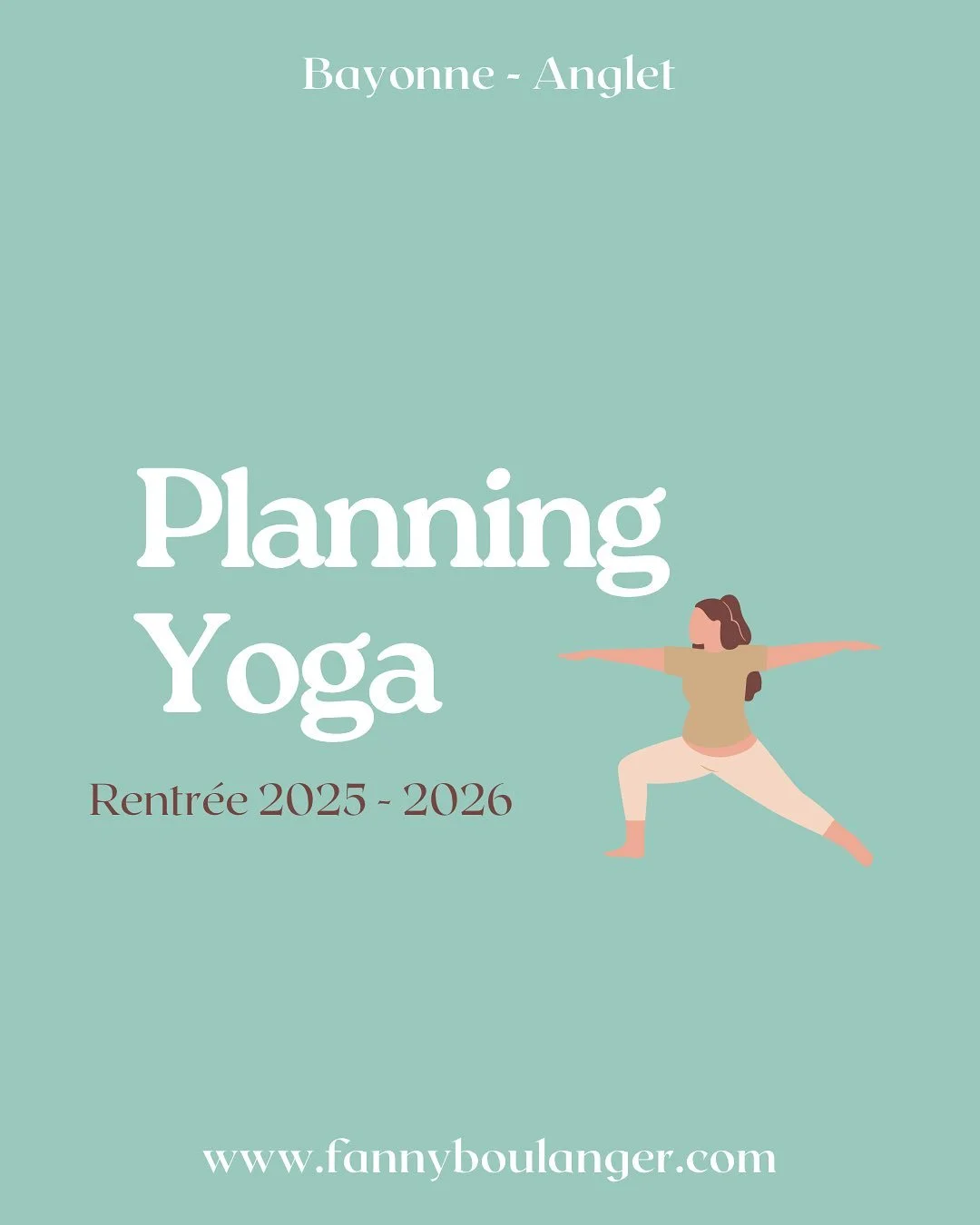 💚 Rentr&eacute;e 2025-2026 💚

🗓️ Le planning officiel est sorti ! Voici les cours dispo cette ann&eacute;e (m&ecirc;me planning que l&rsquo;ann&eacute;e derni&egrave;re 😍)

🧘&zwj;♀️ Yoga Hatha et flow : yoga dynamique, entre immobilit&eacute; et