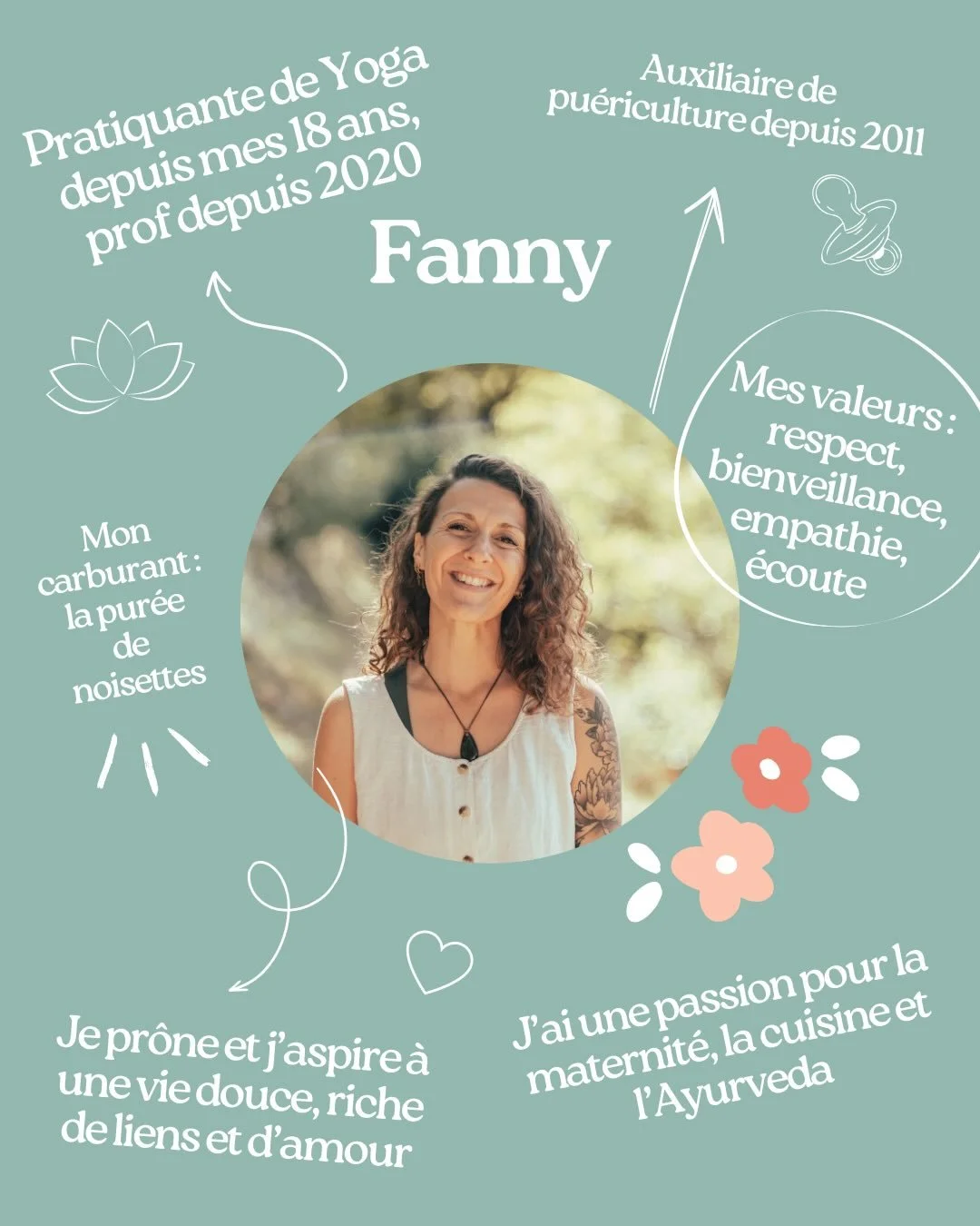 Si tu as atterri ici c&rsquo;est que peut-&ecirc;tre comme moi tu aspires &agrave; une vie simple mais riche, de liens, d&rsquo;amour et d&rsquo;exp&eacute;riences ! 🫂 

J&rsquo;ai toujours aim&eacute; prendre soin des autres et j&rsquo;en ai m&ecir