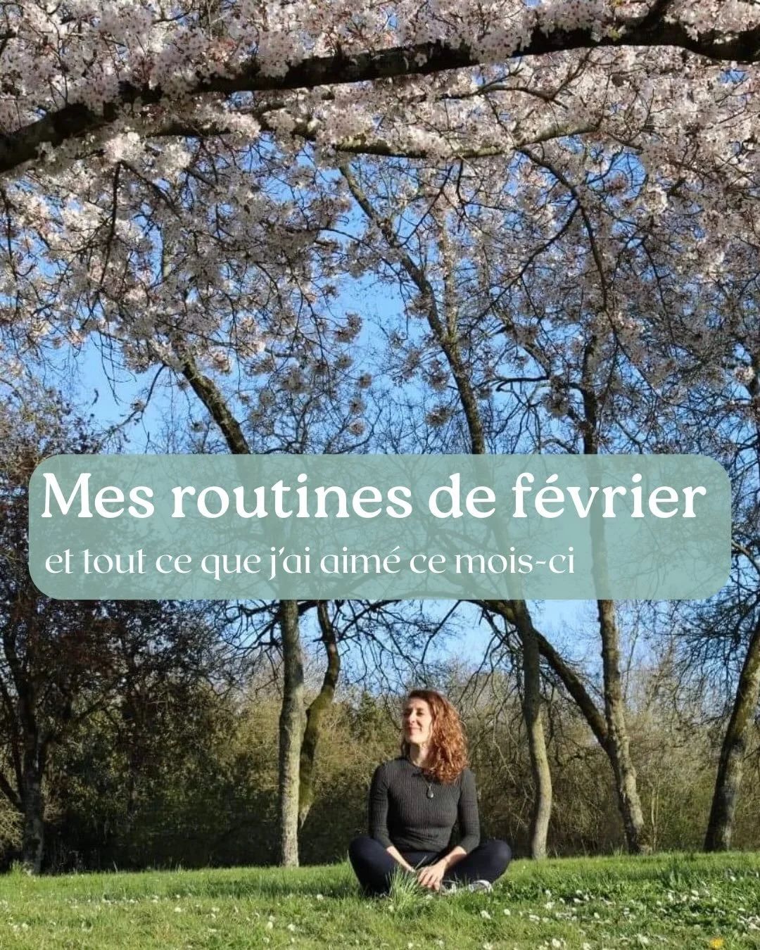 Ce mois de f&eacute;vrier est pass&eacute; &agrave; une vitesse folle 😱 
Je sens que mes routines &eacute;voluent, j&rsquo;ai plus envie d&rsquo;&ecirc;tre dehors, plus envie de bouger, moins envie de rester chez moi sous la couette. &Ccedil;a bouge