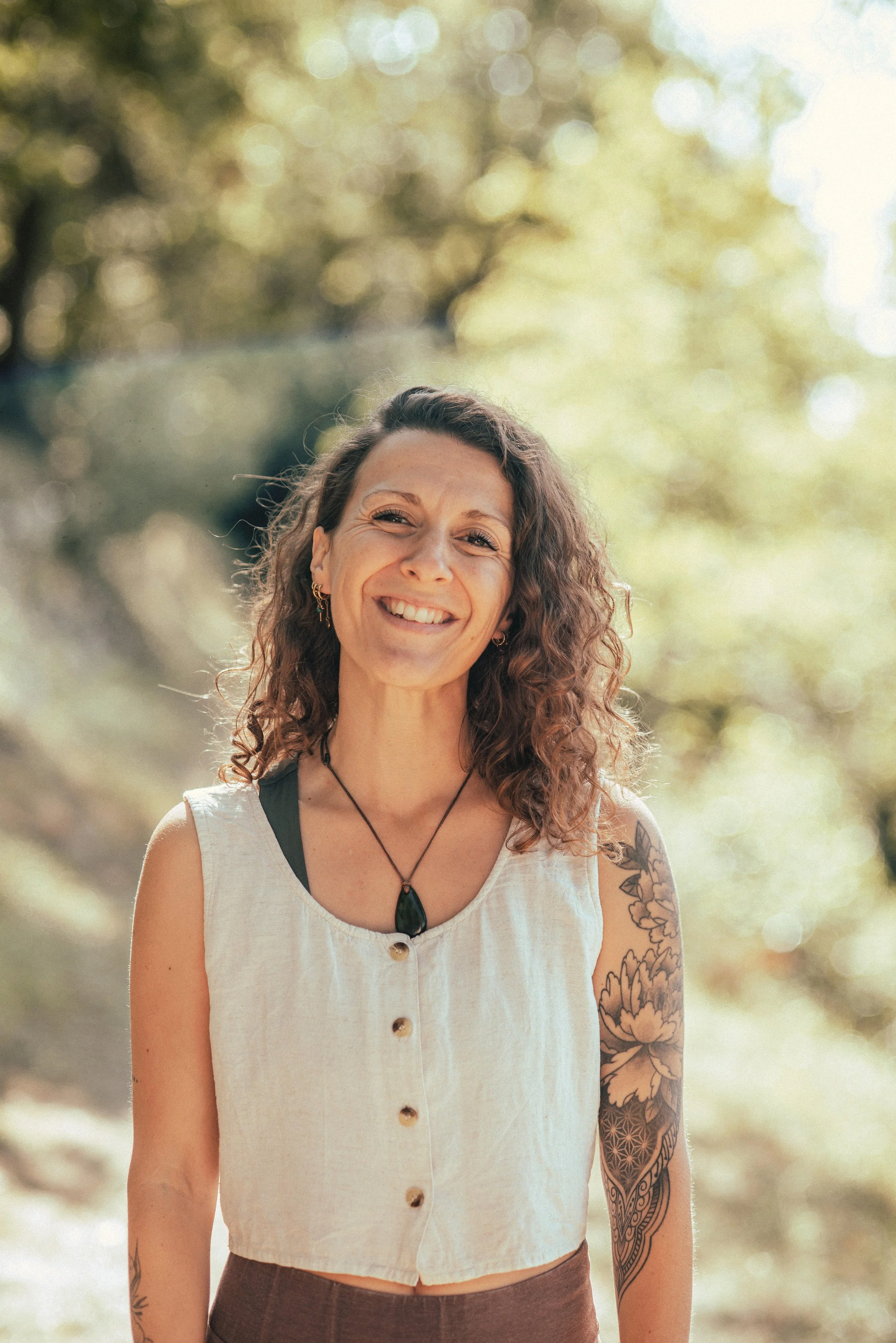 Portrait de Fanny Boulanger, accompagnante périnatale, doula, professeure de Yoga