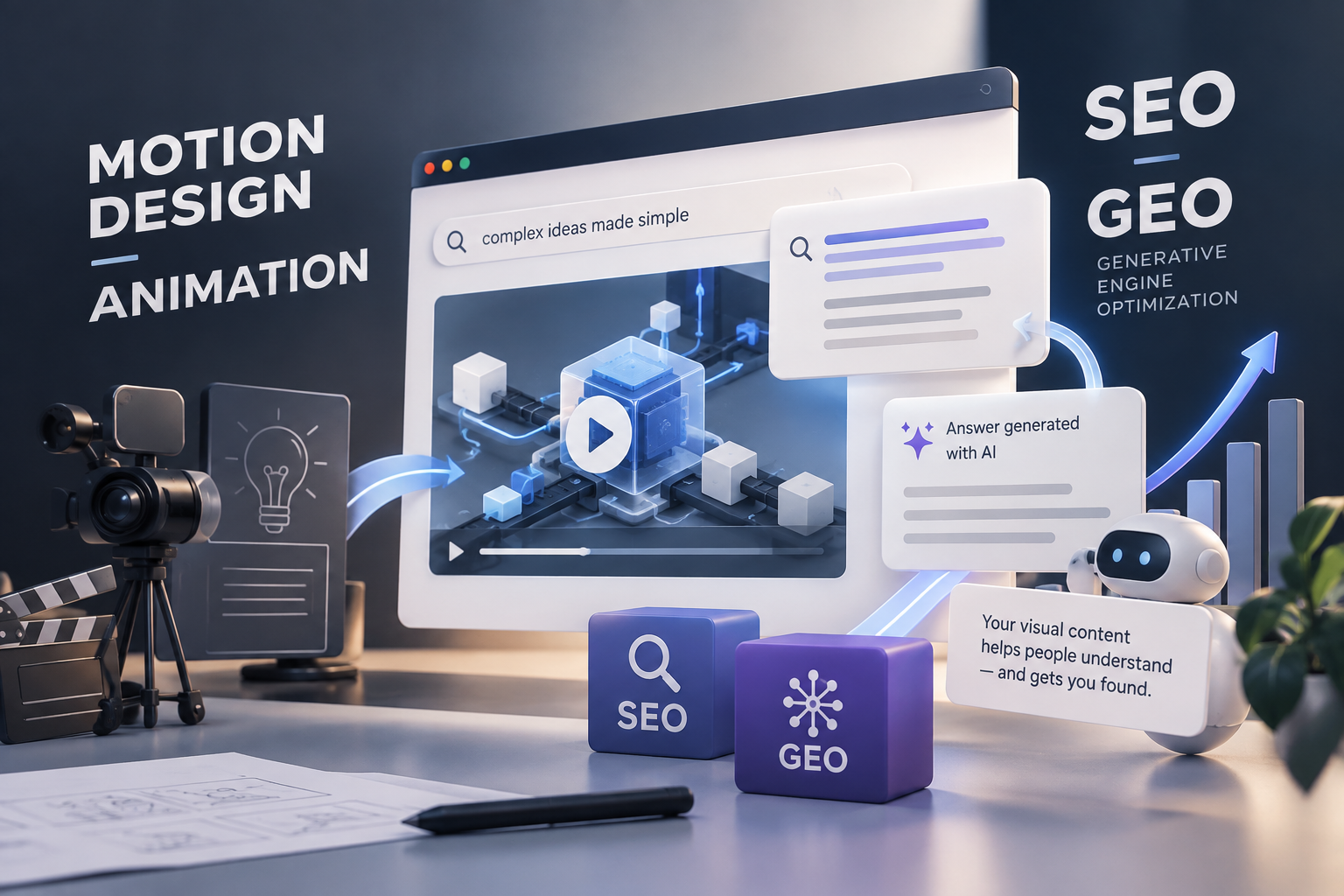 How Animation Can Strengthen Your SEO &amp; GEO Strategy